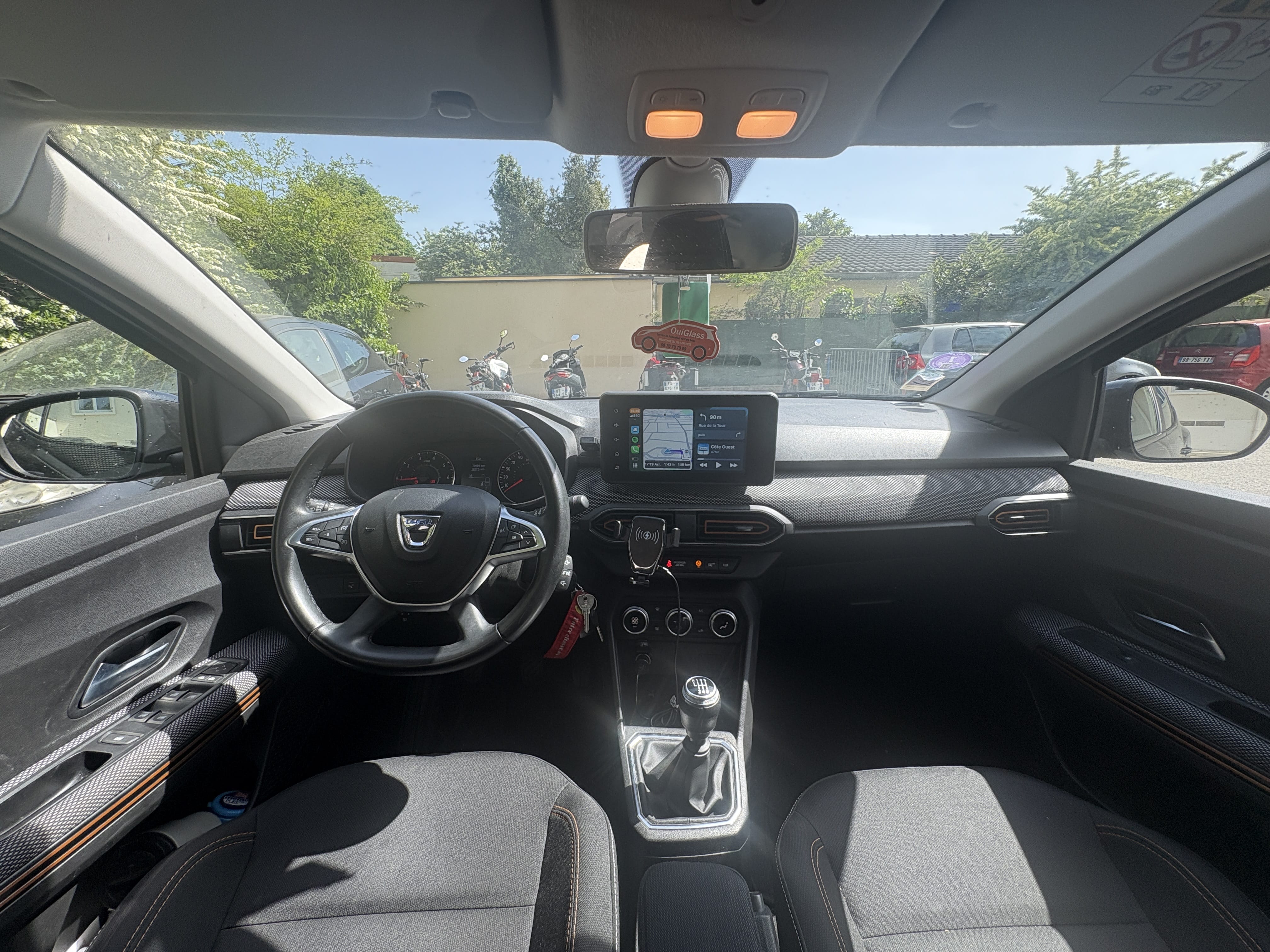 Dacia Sandero Stepway avec Apple CarPlay