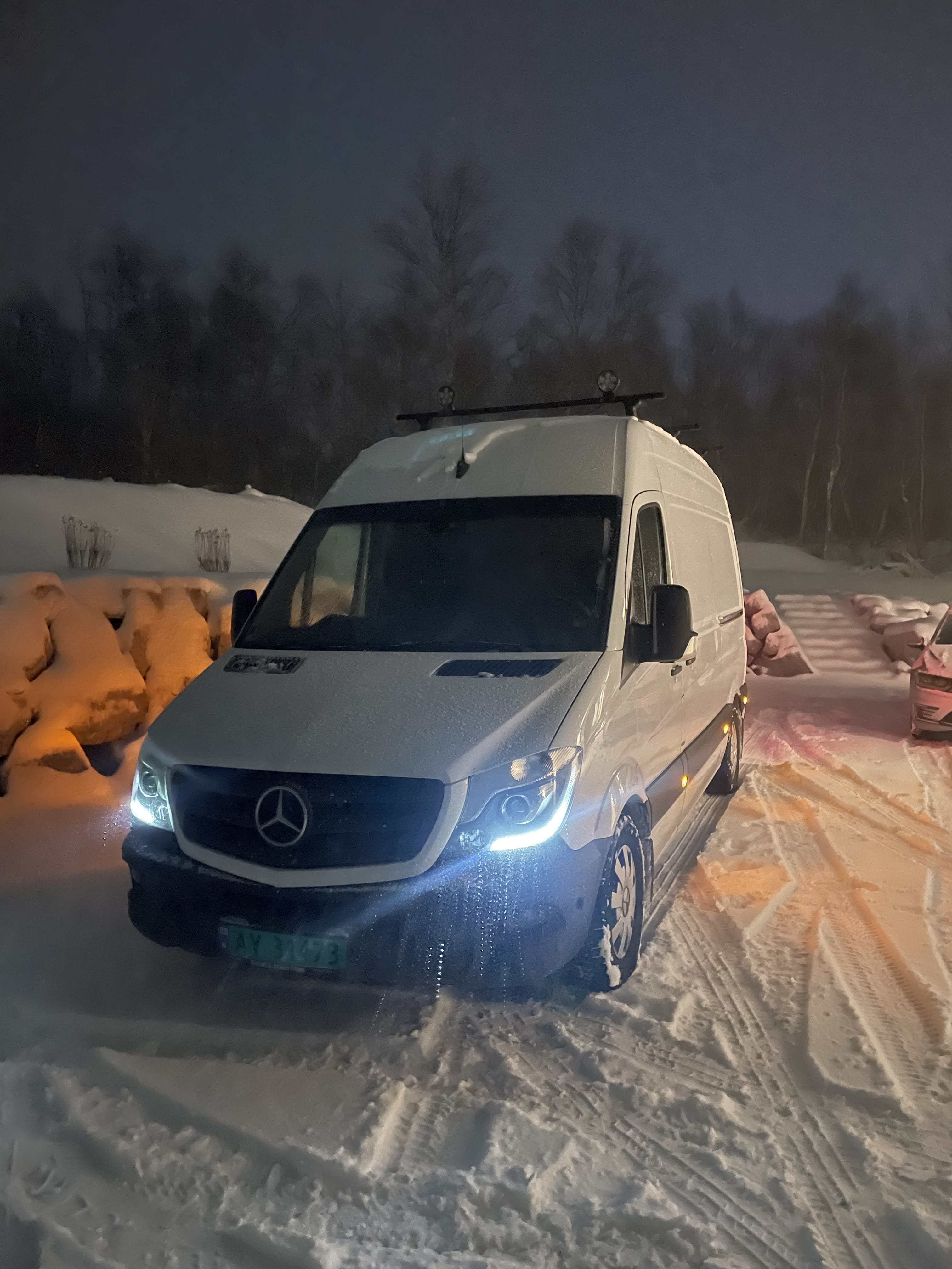 Mercedes-Benz Sprinter med Ryggekamera