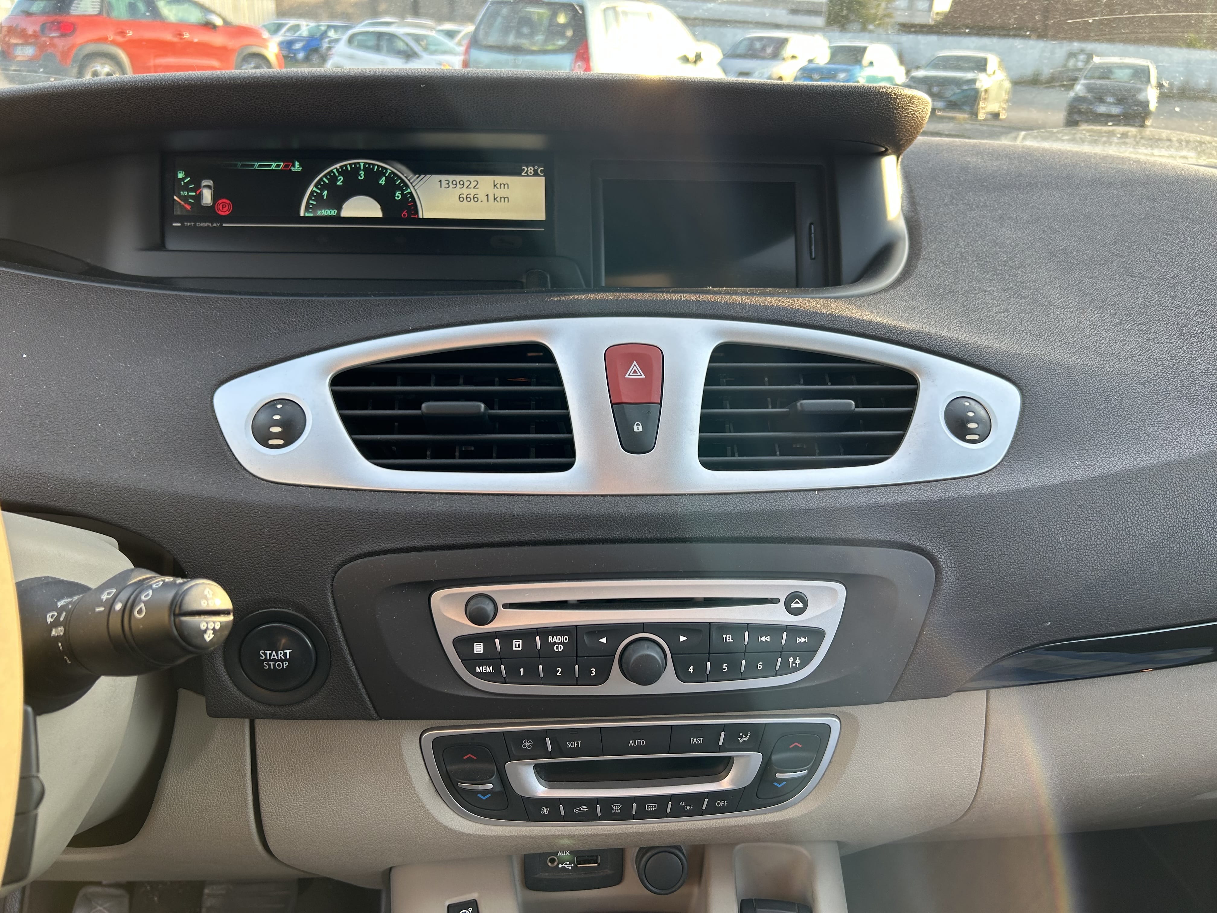 Renault Scenic avec Pneus neige