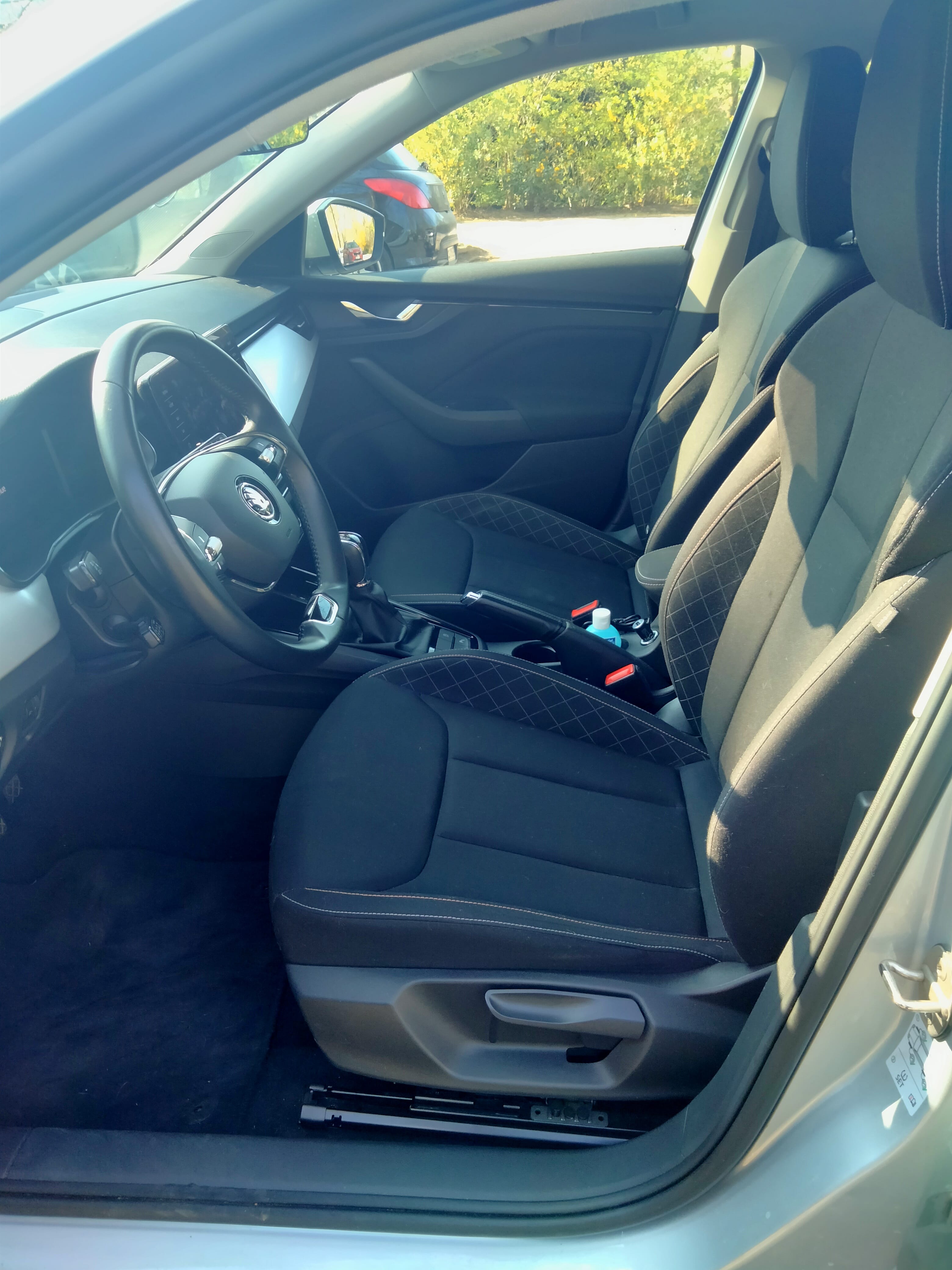 Skoda Scala avec Siège bébé