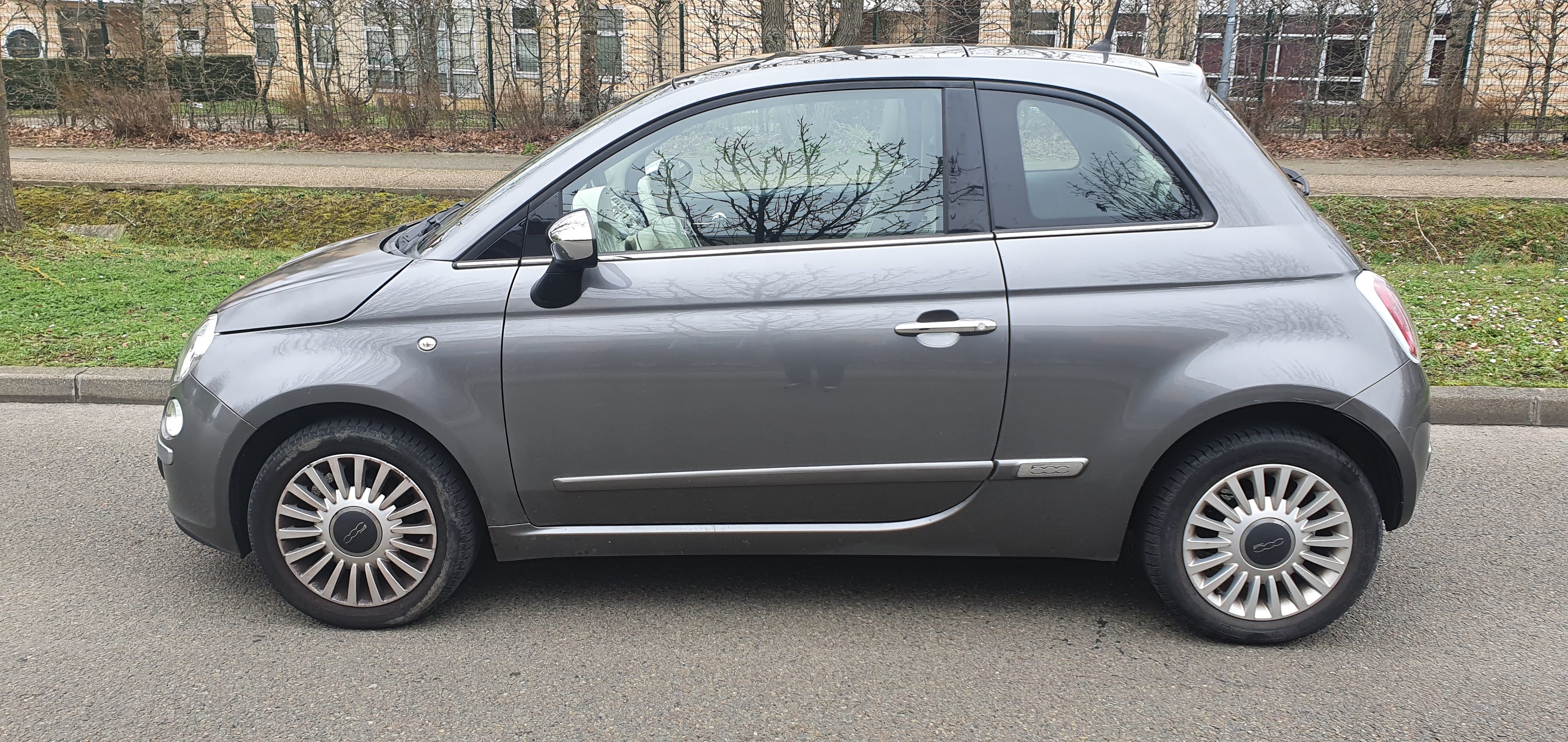 Fiat 500 1.2 lounge E85 bioethanol avec Climatisation