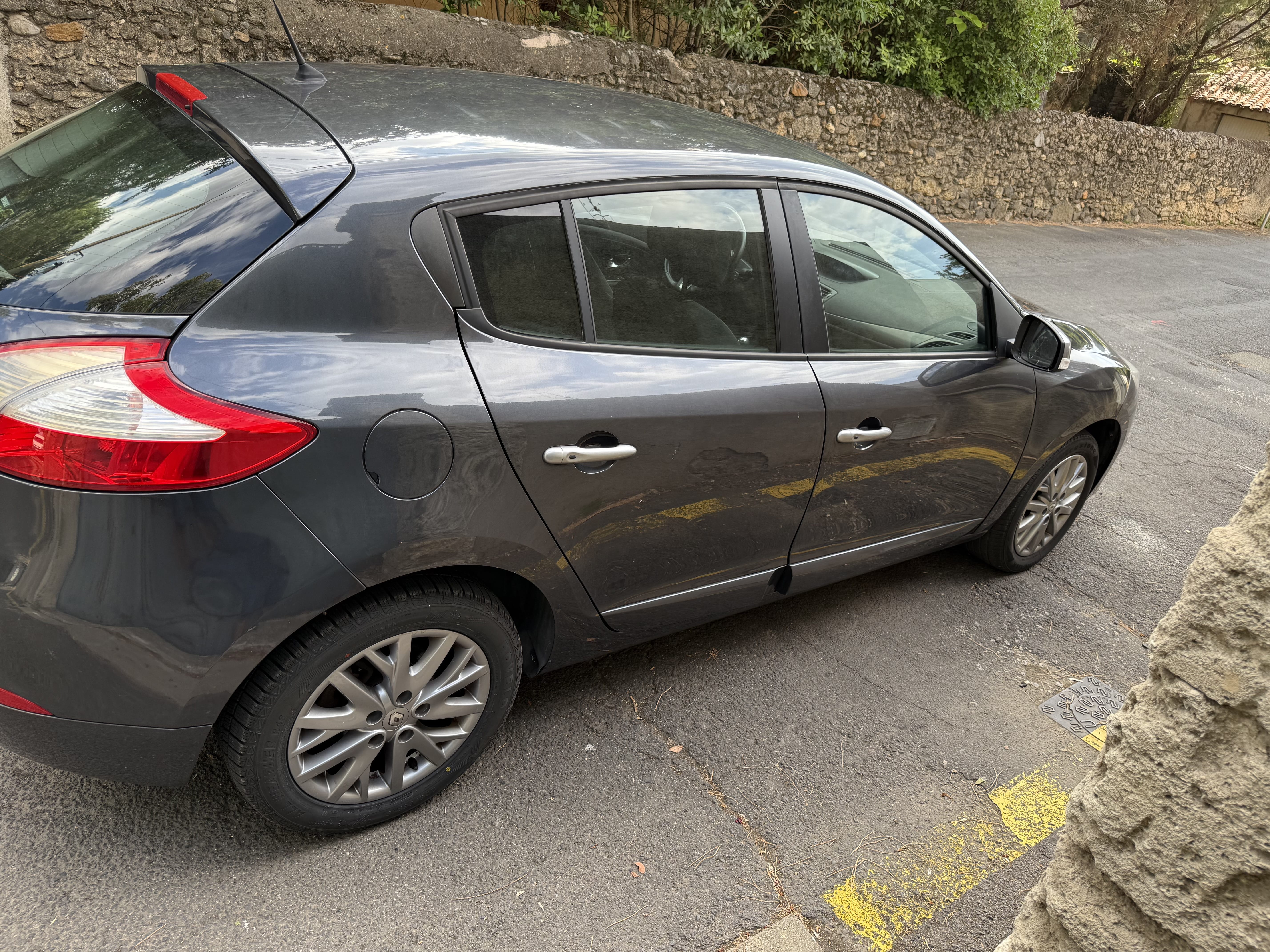 Renault Mégane avec Pneus neige