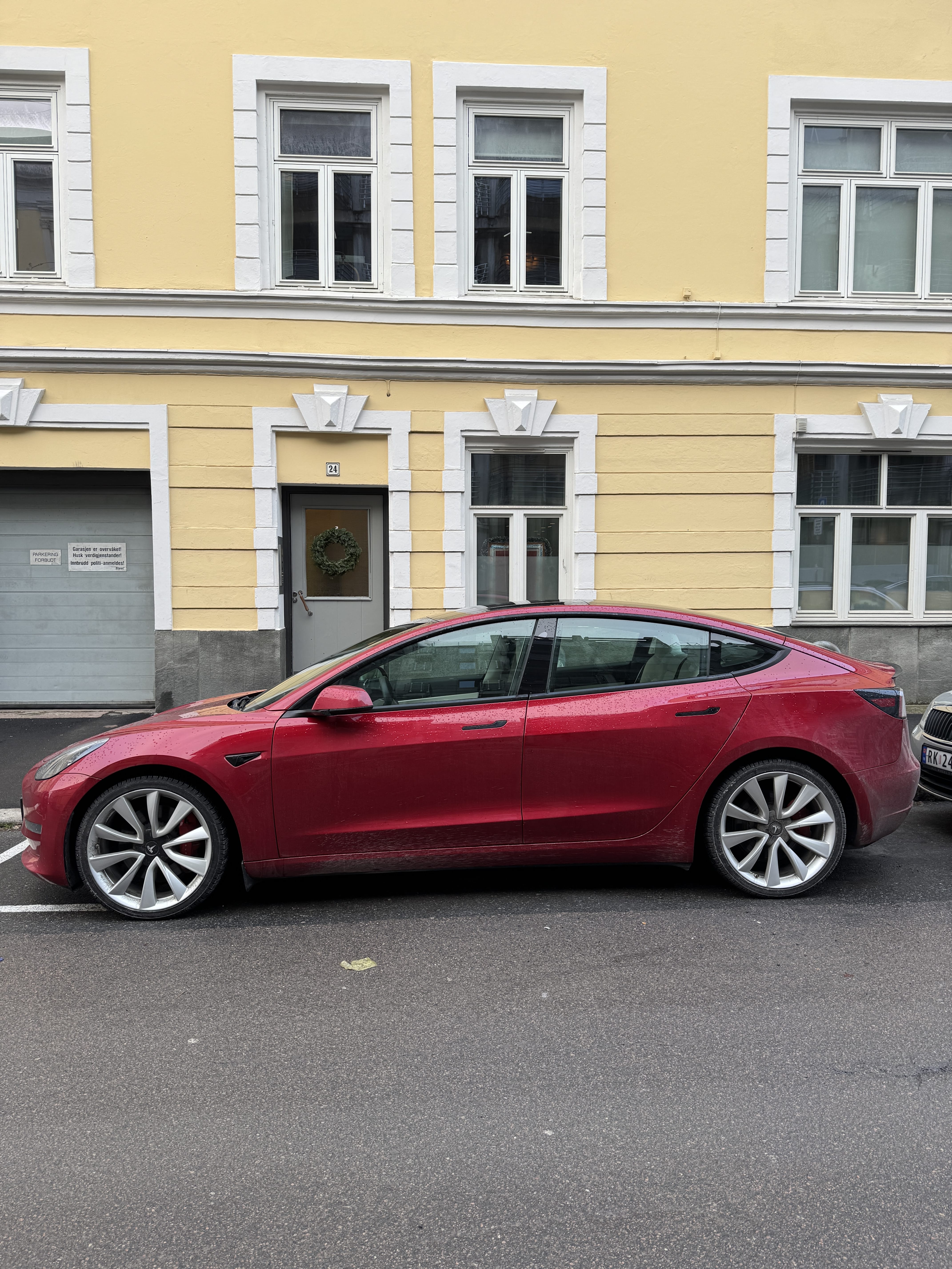 Tesla Model 3 Performance mit Klimaanlage