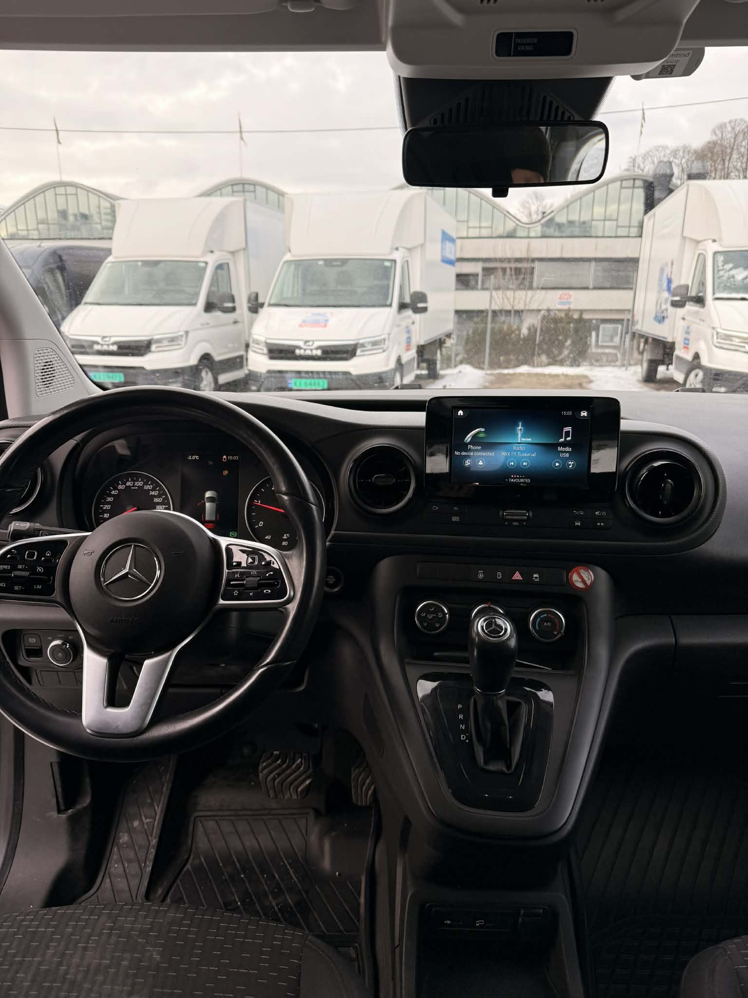 Mercedes-Benz Citan Varebil med Cruisekontroll
