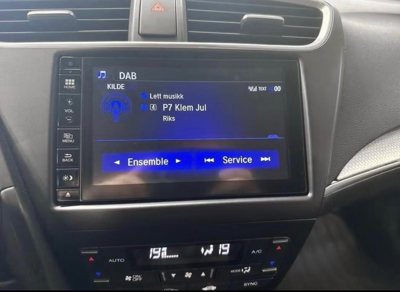 Honda Civic med GPS