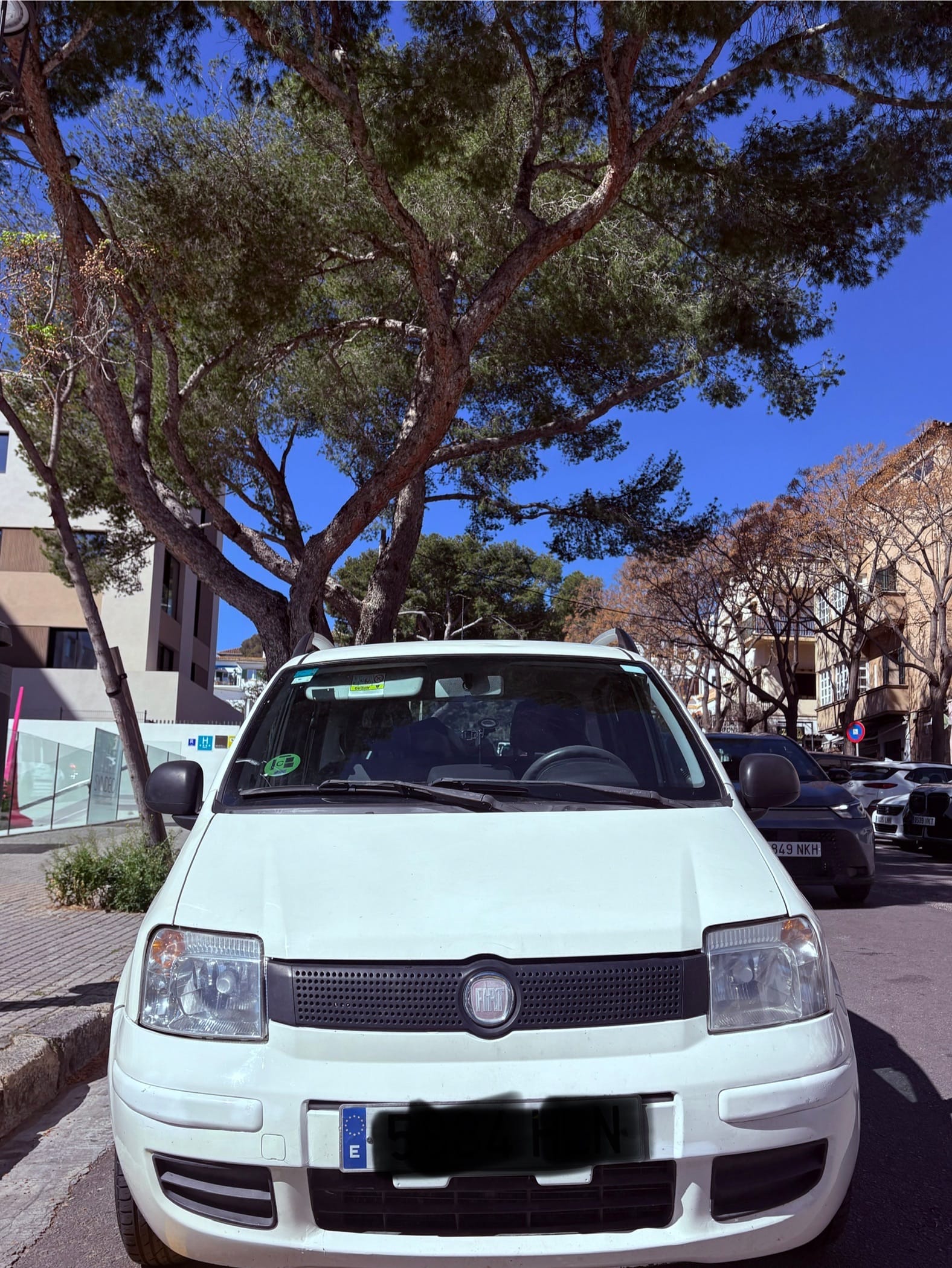 Fiat Panda con Silla infantil