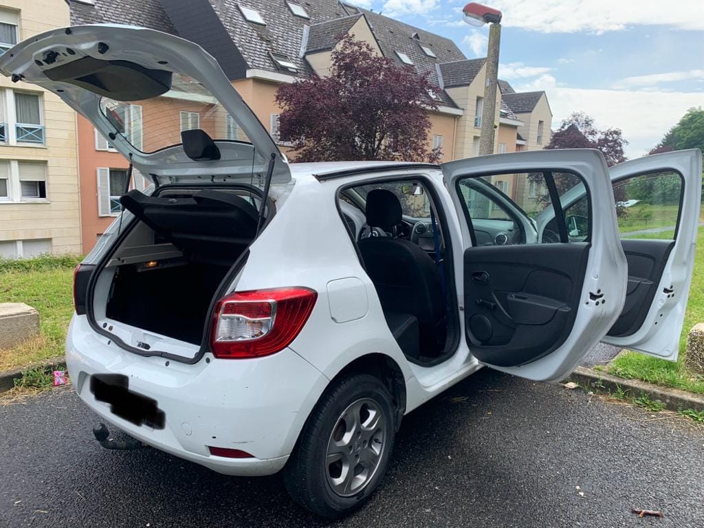 Dacia Sandero avec GPS