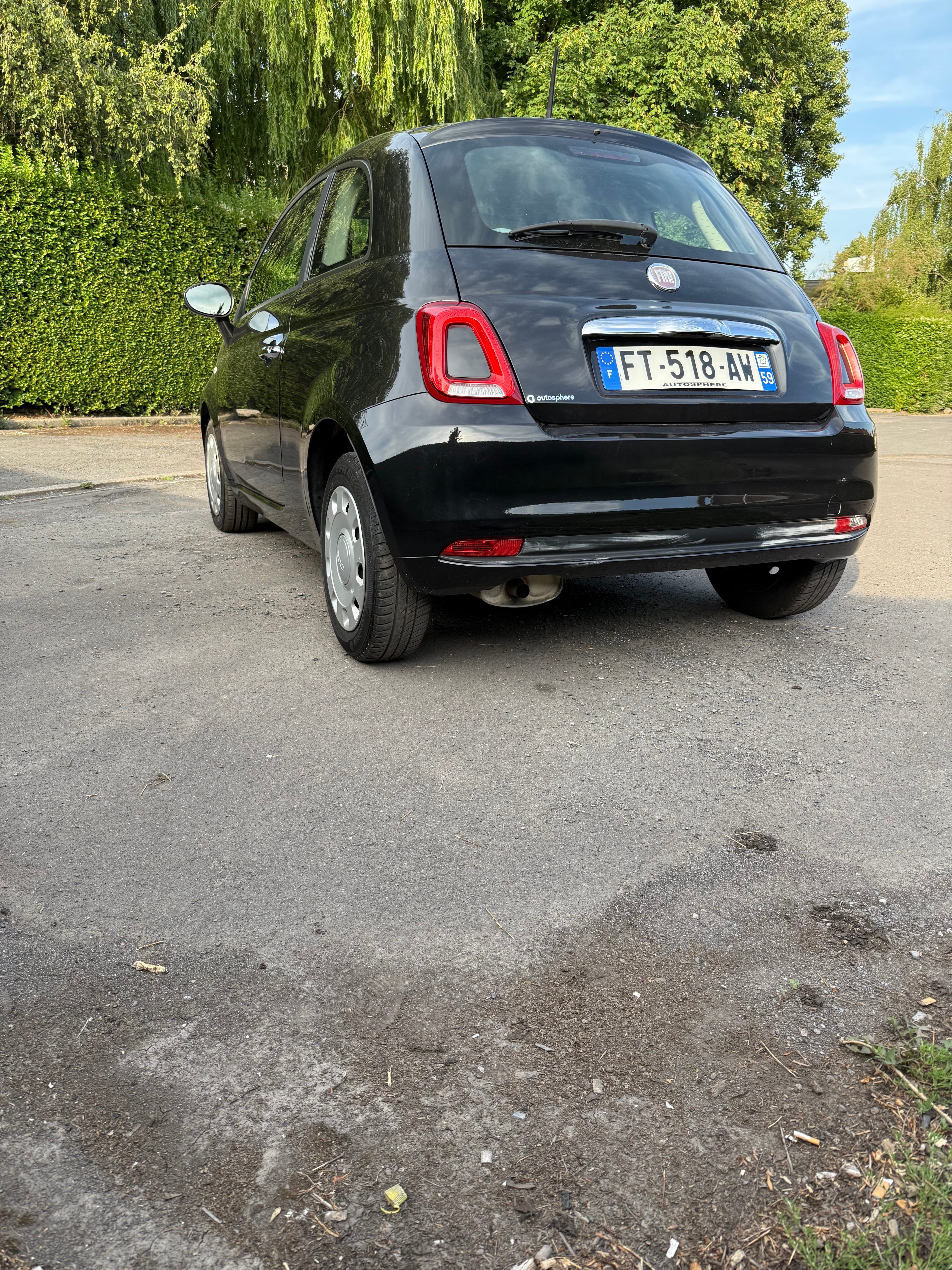 Fiat 500 avec Régulateur de vitesse