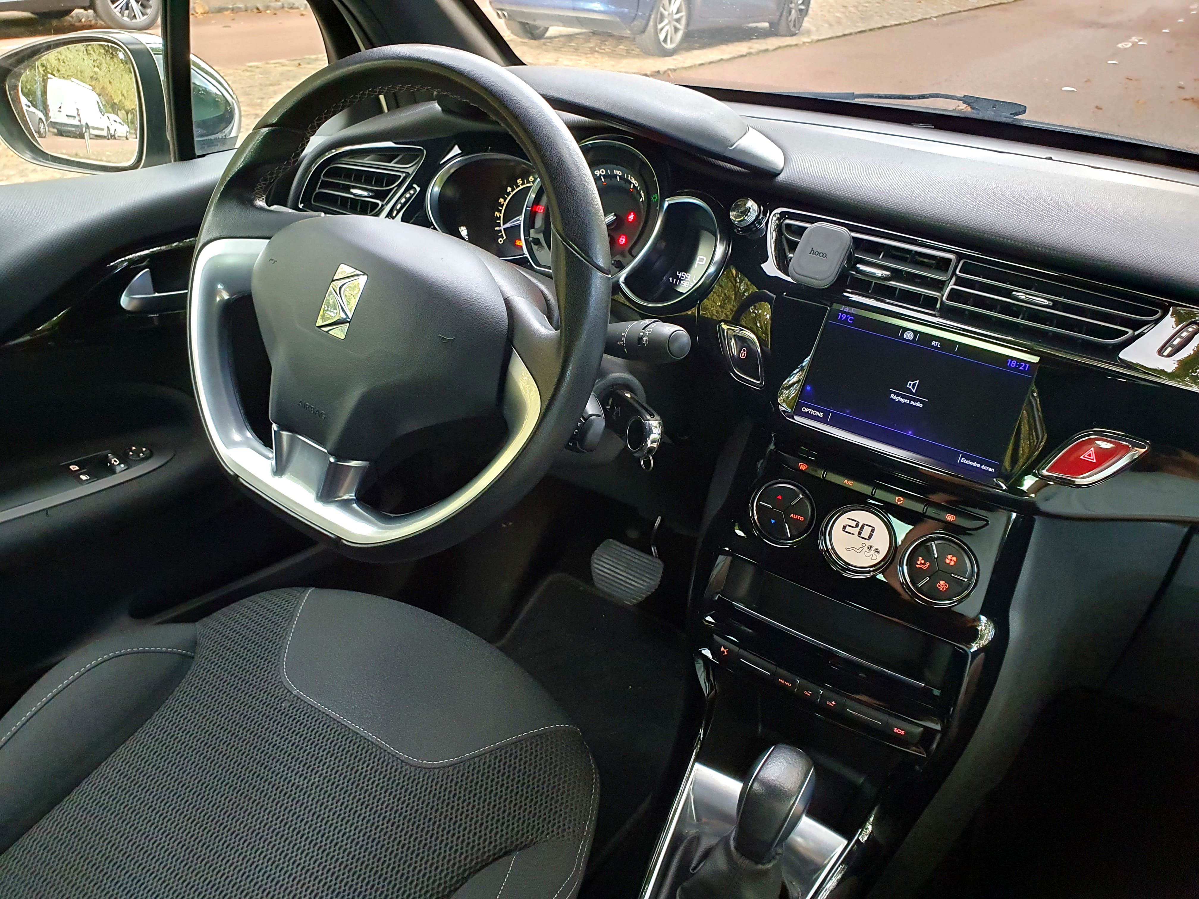 DS 3 avec Régulateur de vitesse