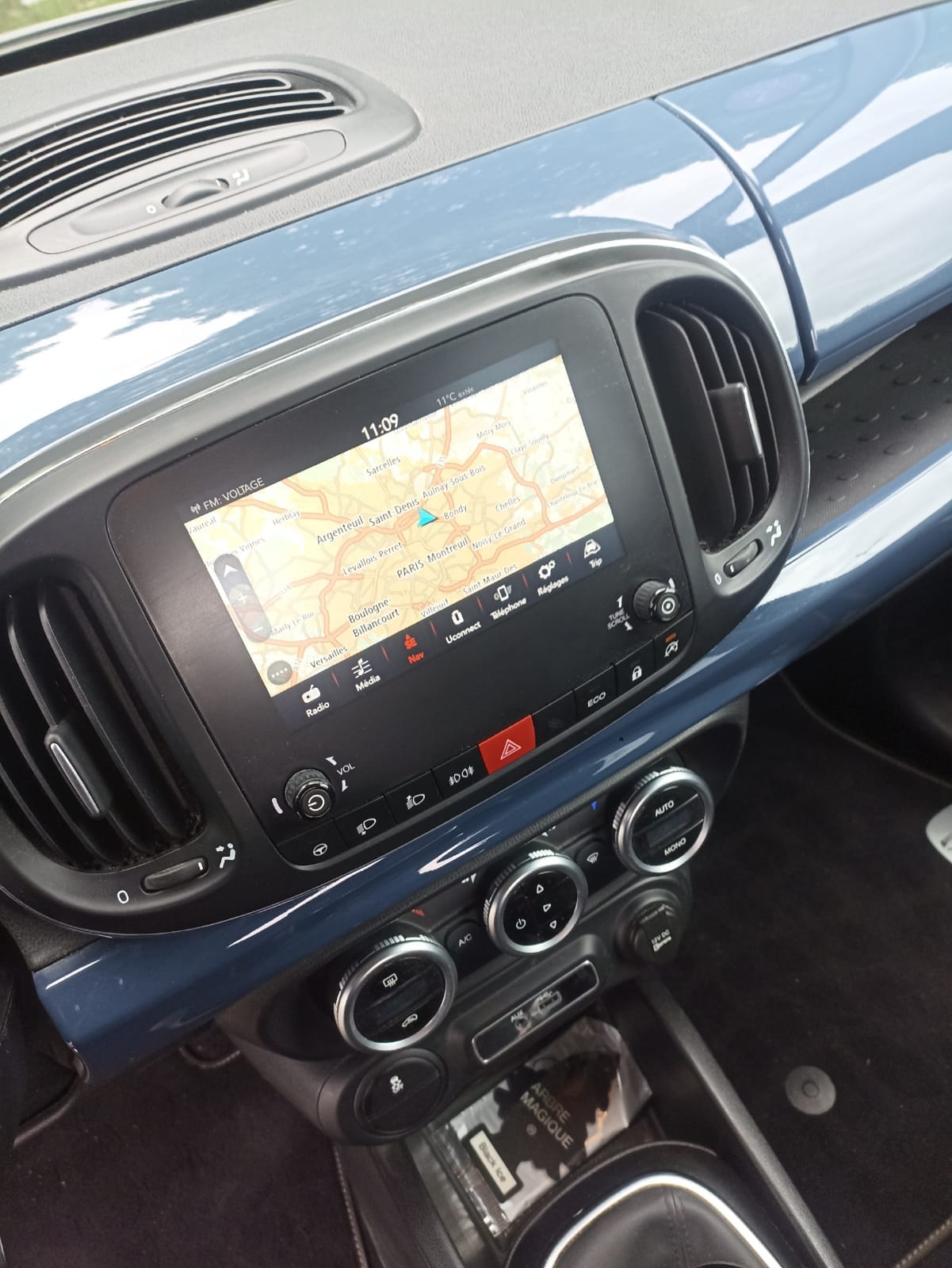 Fiat 500L avec GPS