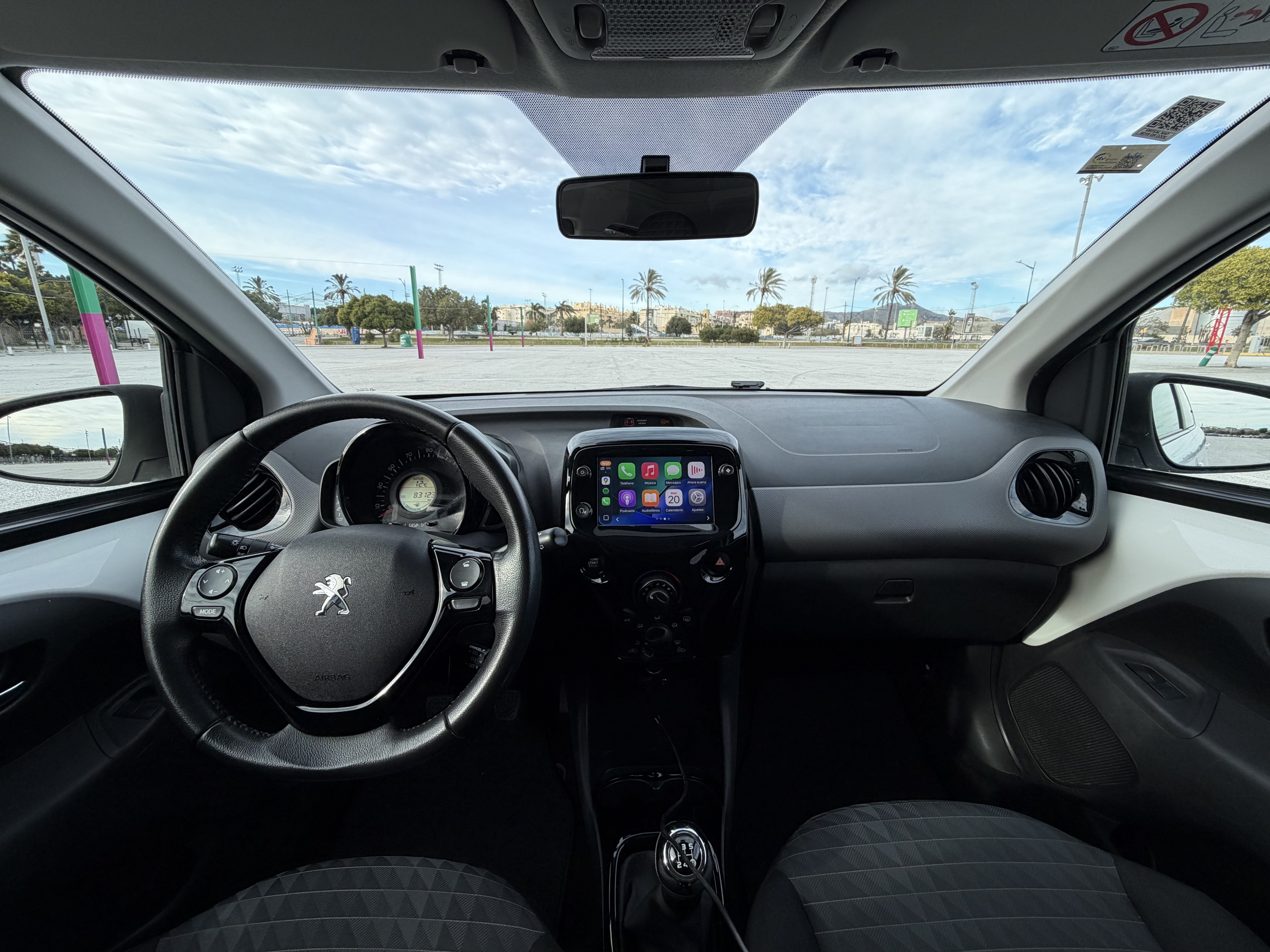 Peugeot 108 Cabriolet con Dashcam