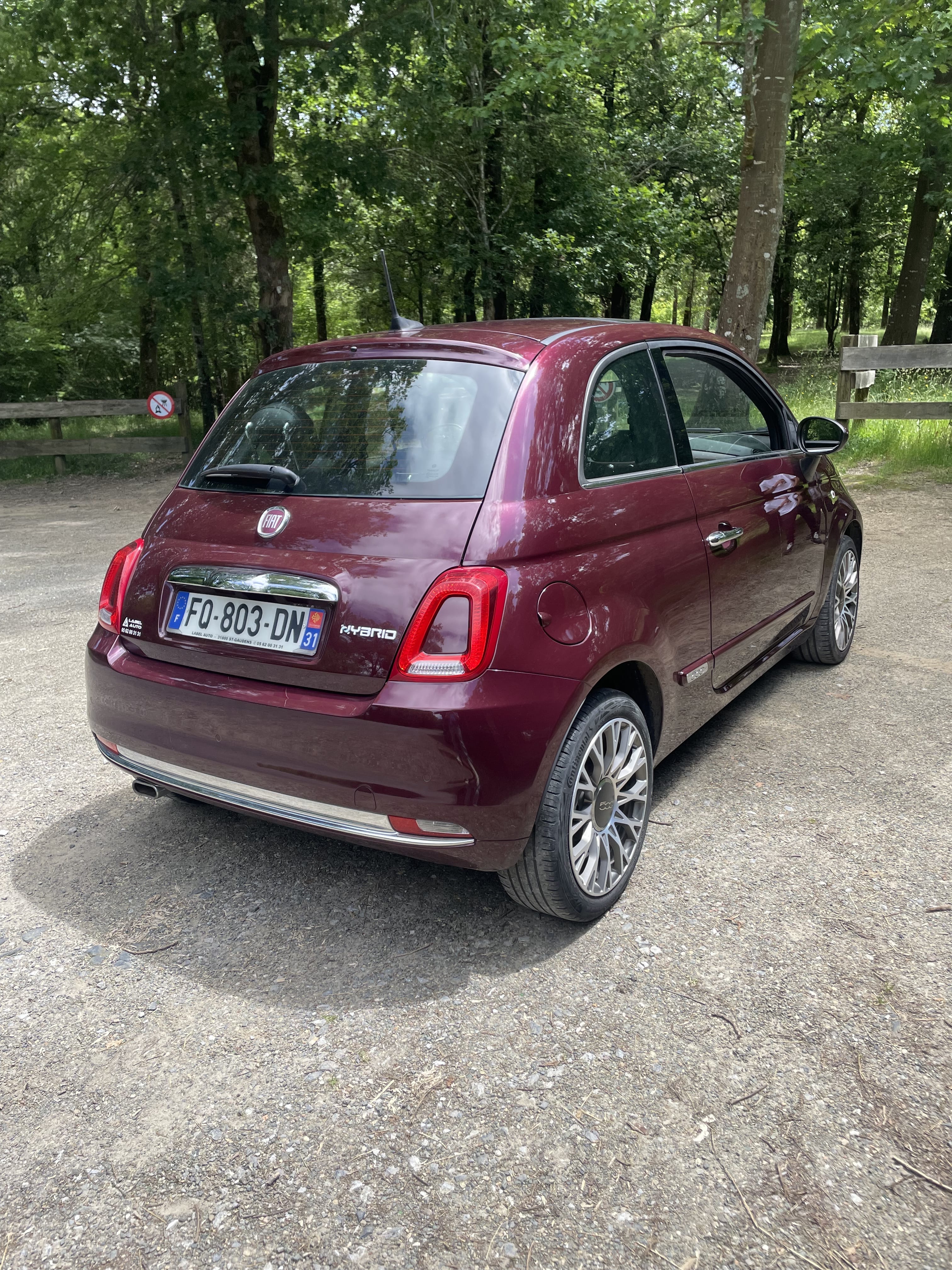 Fiat 500 Hybride with GPS