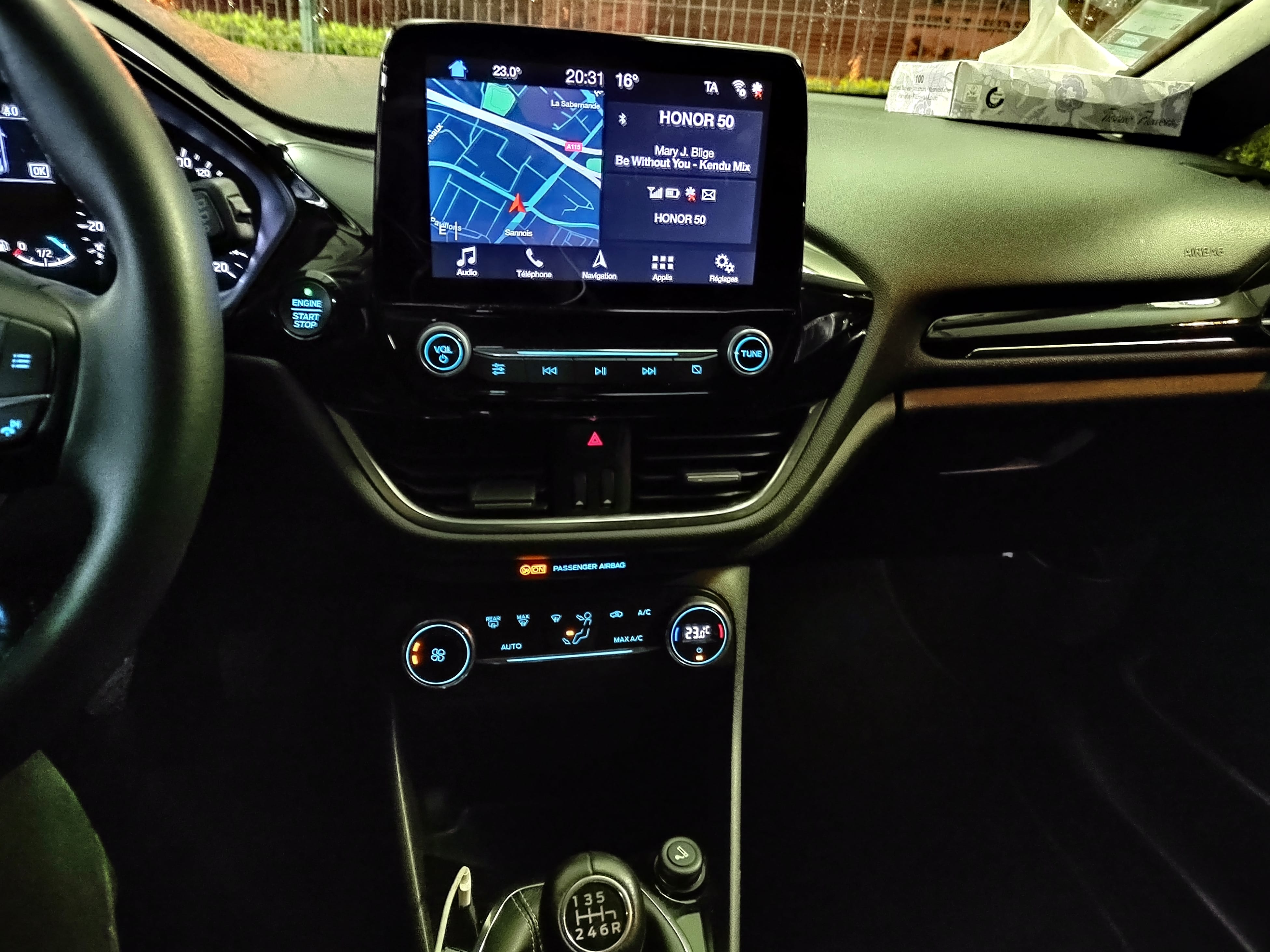 Ford Fiesta avec GPS