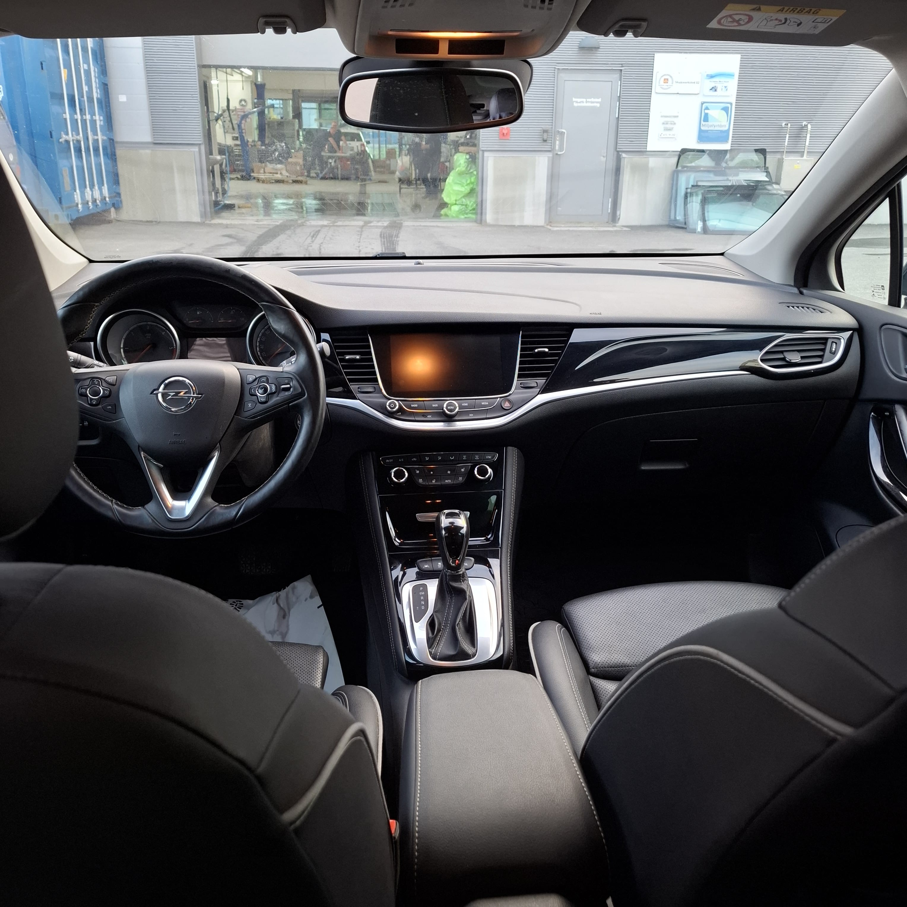 Opel Astra with GPS