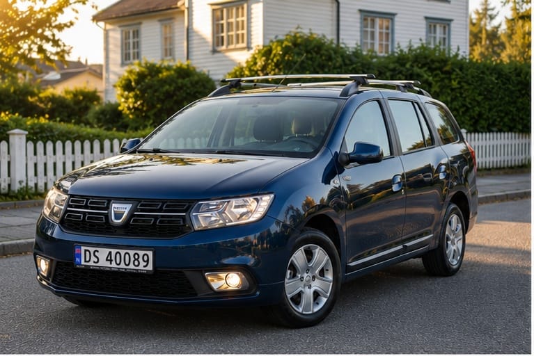Dacia Logan MCV with Baby seat