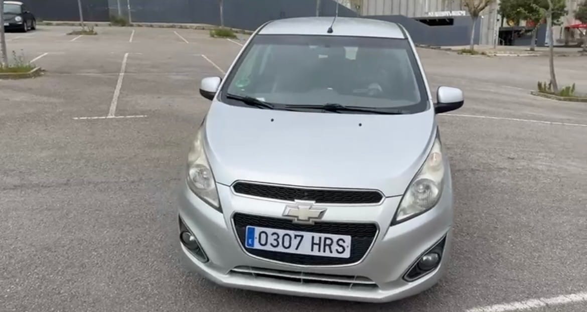 Chevrolet Spark with Baby seat