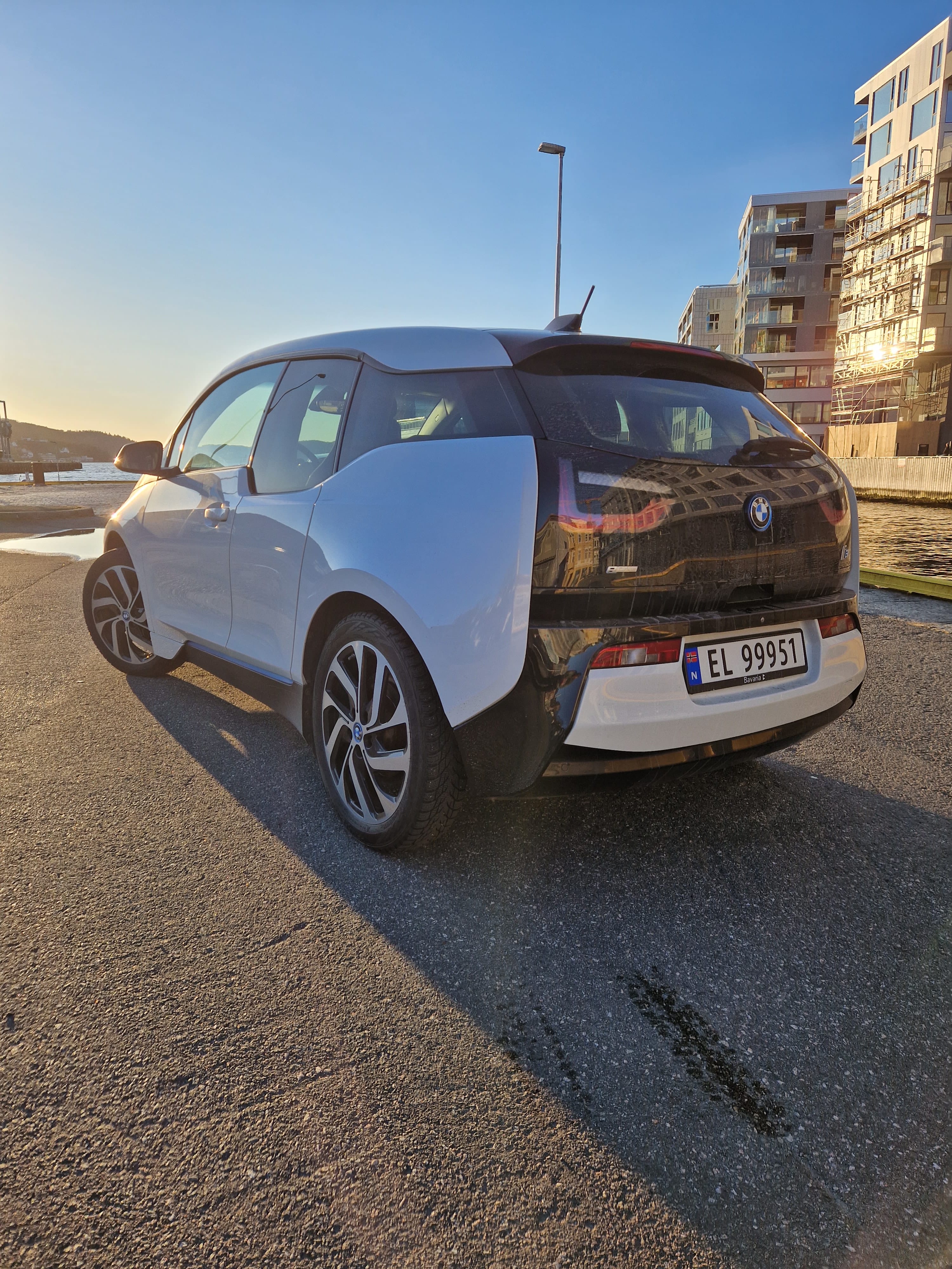 BMW i3 med GPS