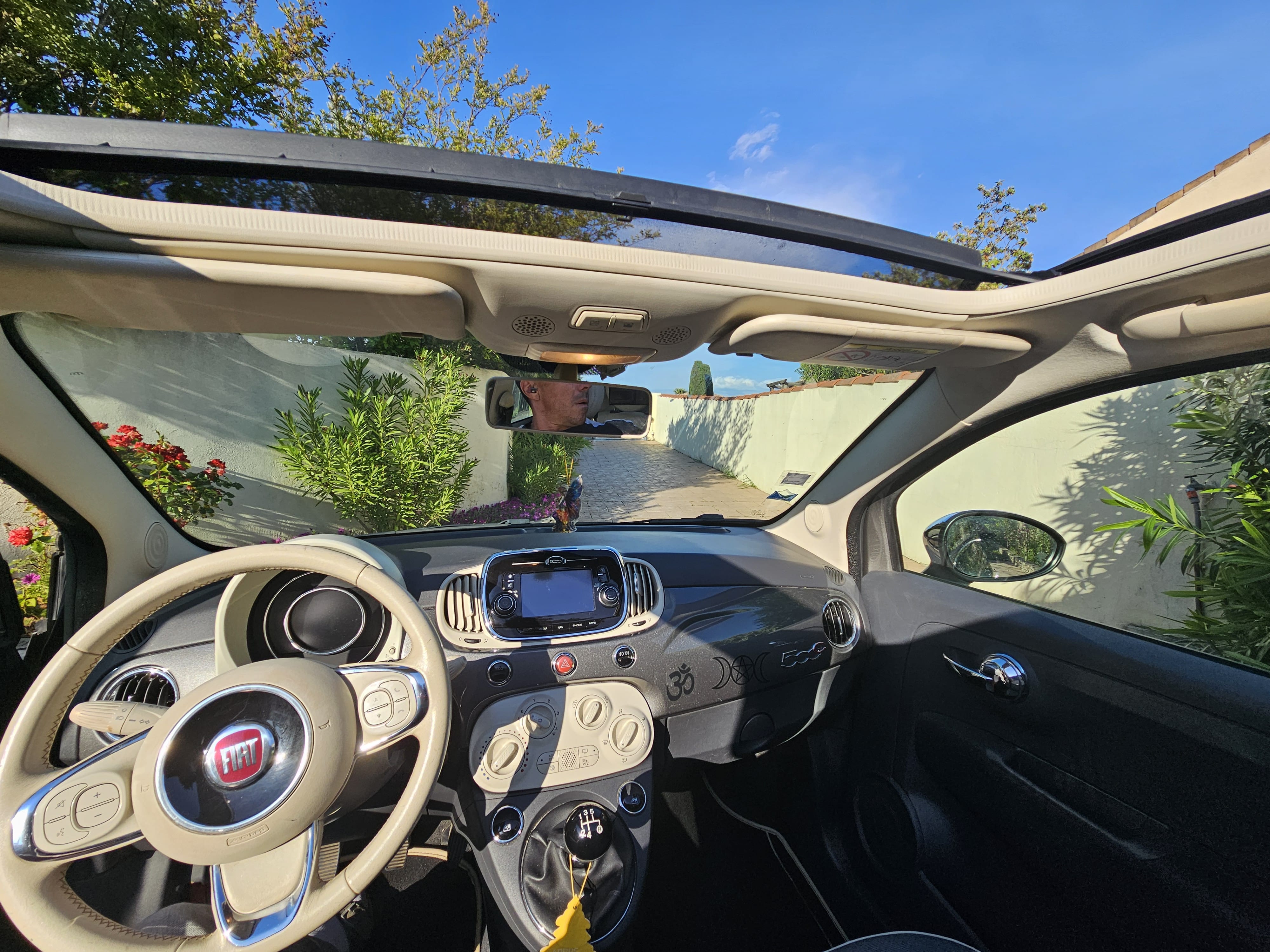 Fiat 500 C 0.9 twin air avec GPS
