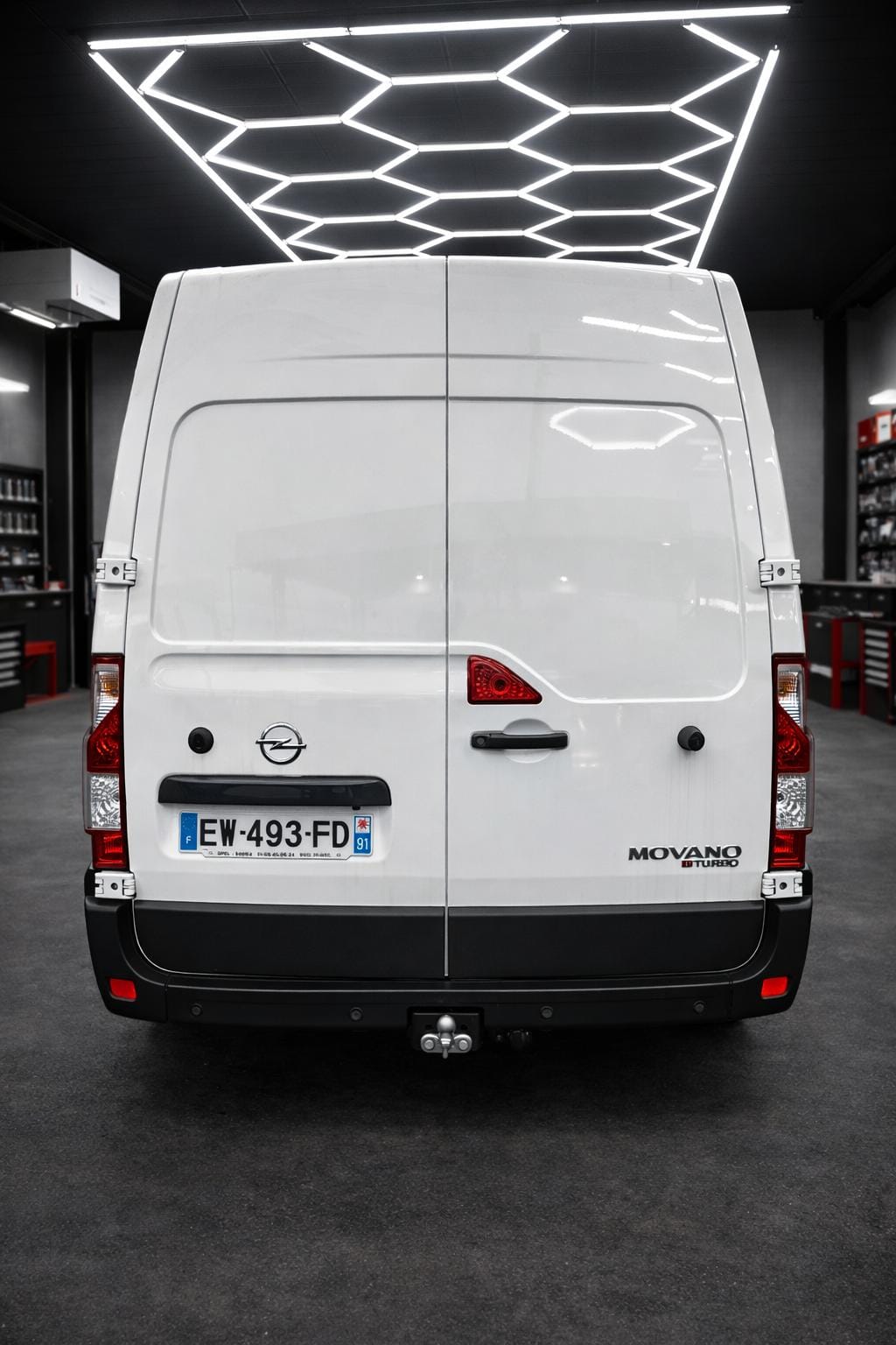 Opel Movano avec Siège bébé