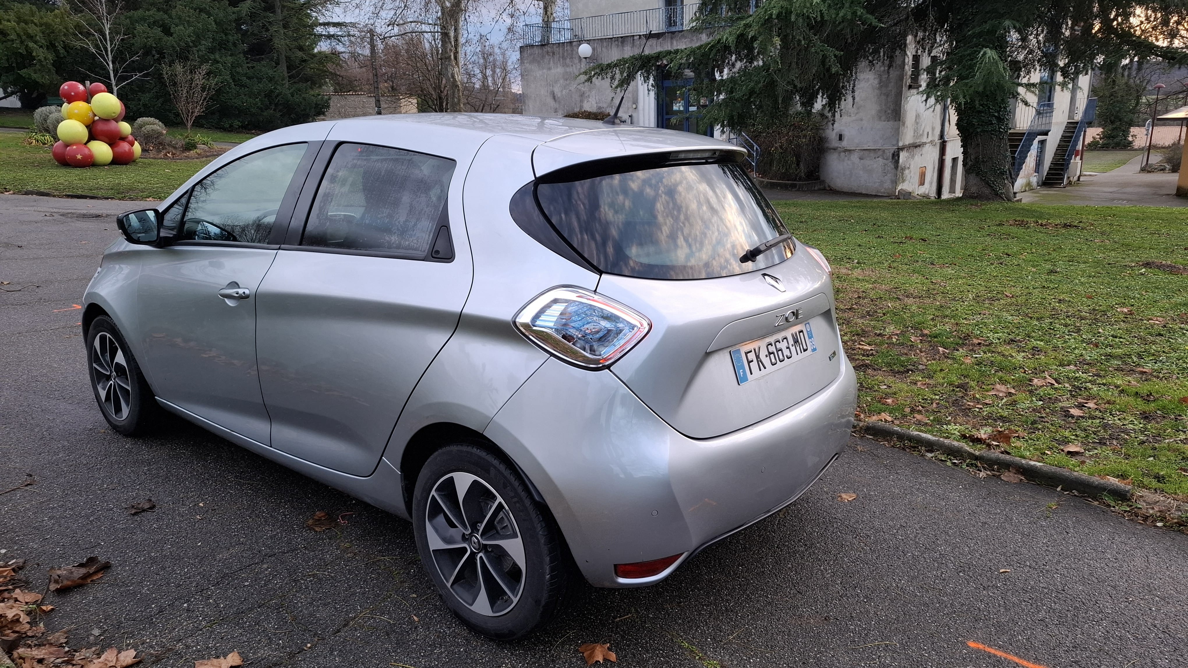 Renault ZOE avec GPS