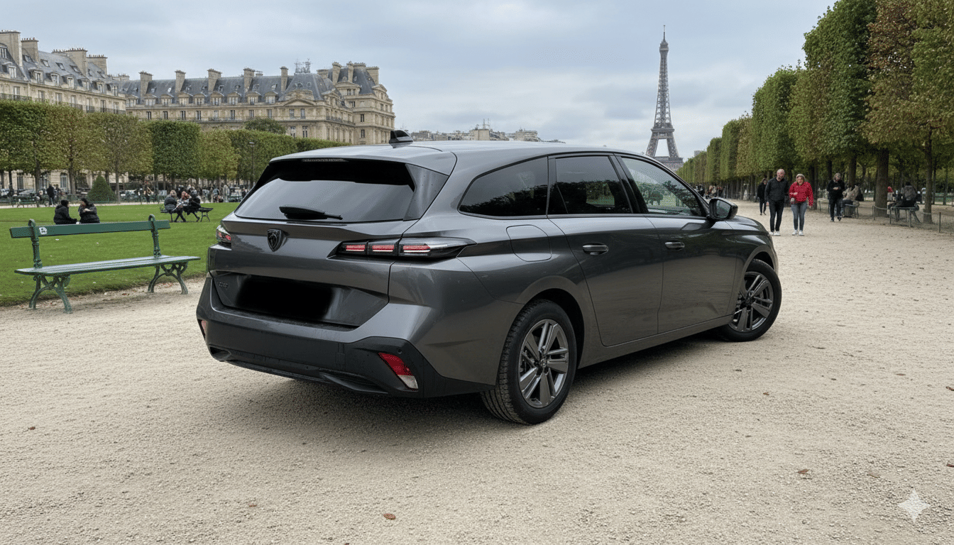 Peugeot 308 SW avec GPS