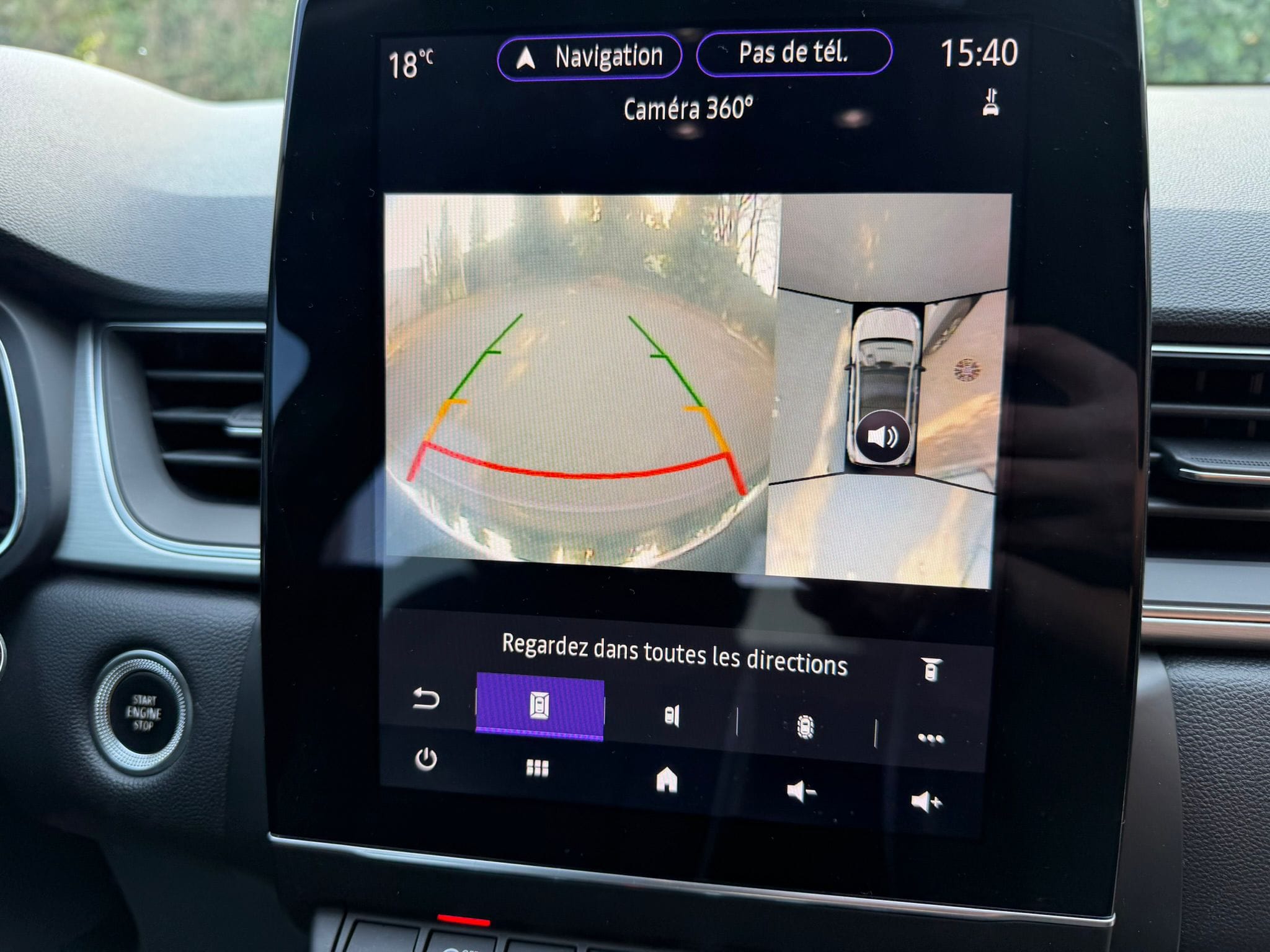 Renault Captur avec GPS