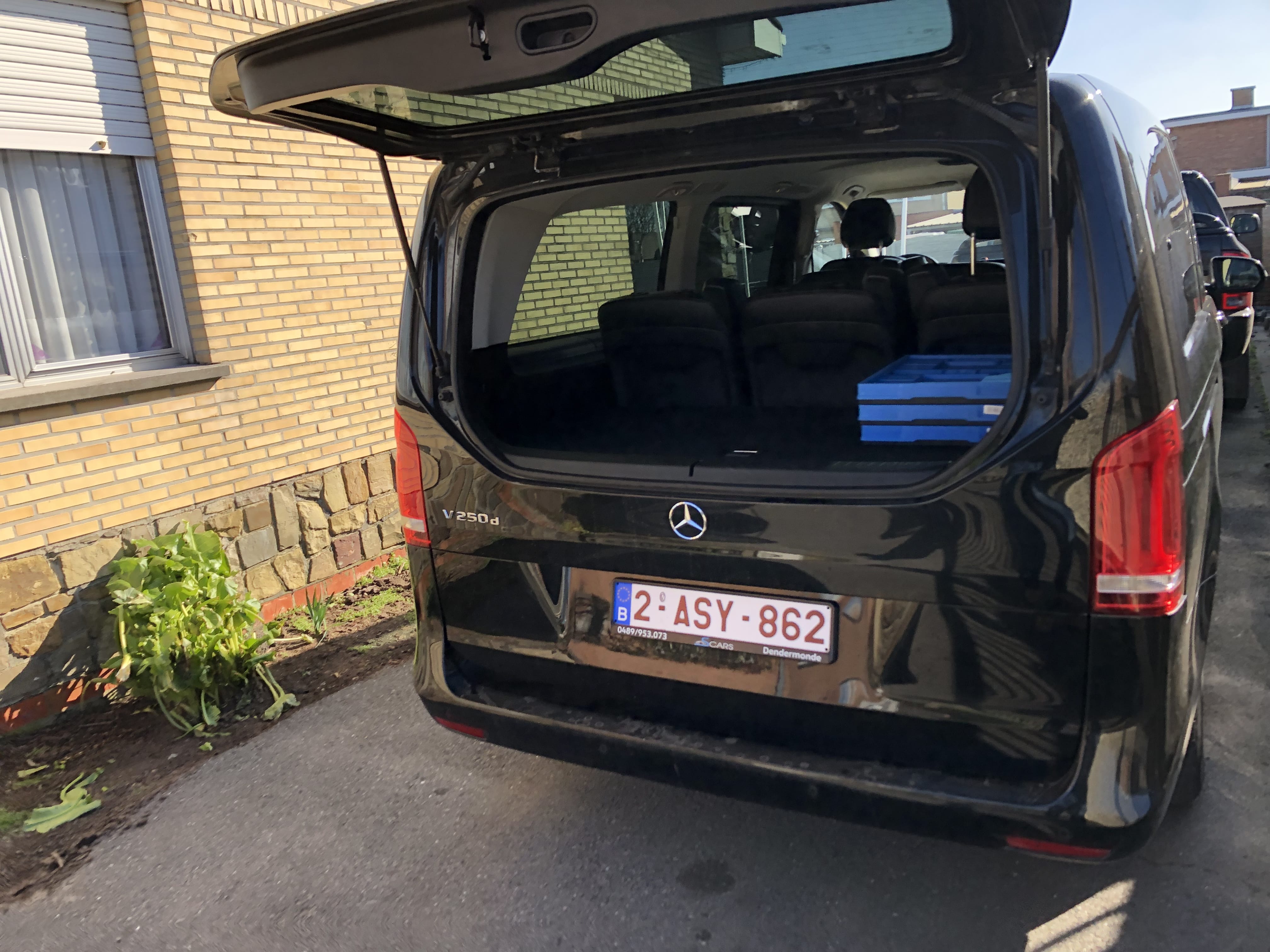 Mercedes-Benz V-Klasse 220d Variable 2p, 4p, 5p, 6p, 7p, 8p. met USB-oplaadpoorten