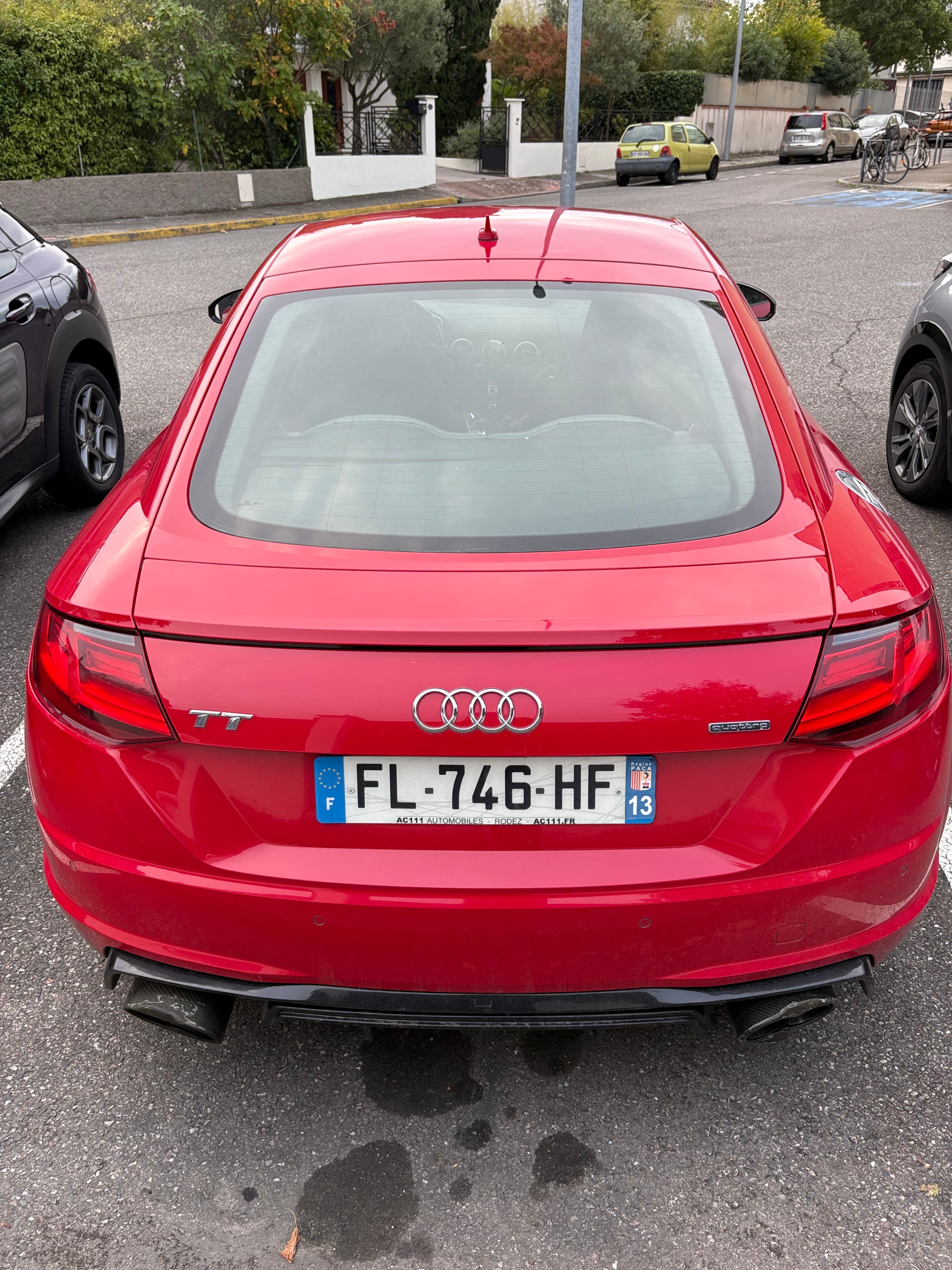 Audi TT con GPS