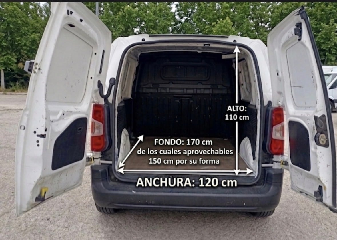Citroen Berlingo Plataforma Cabina con Control de velocidad