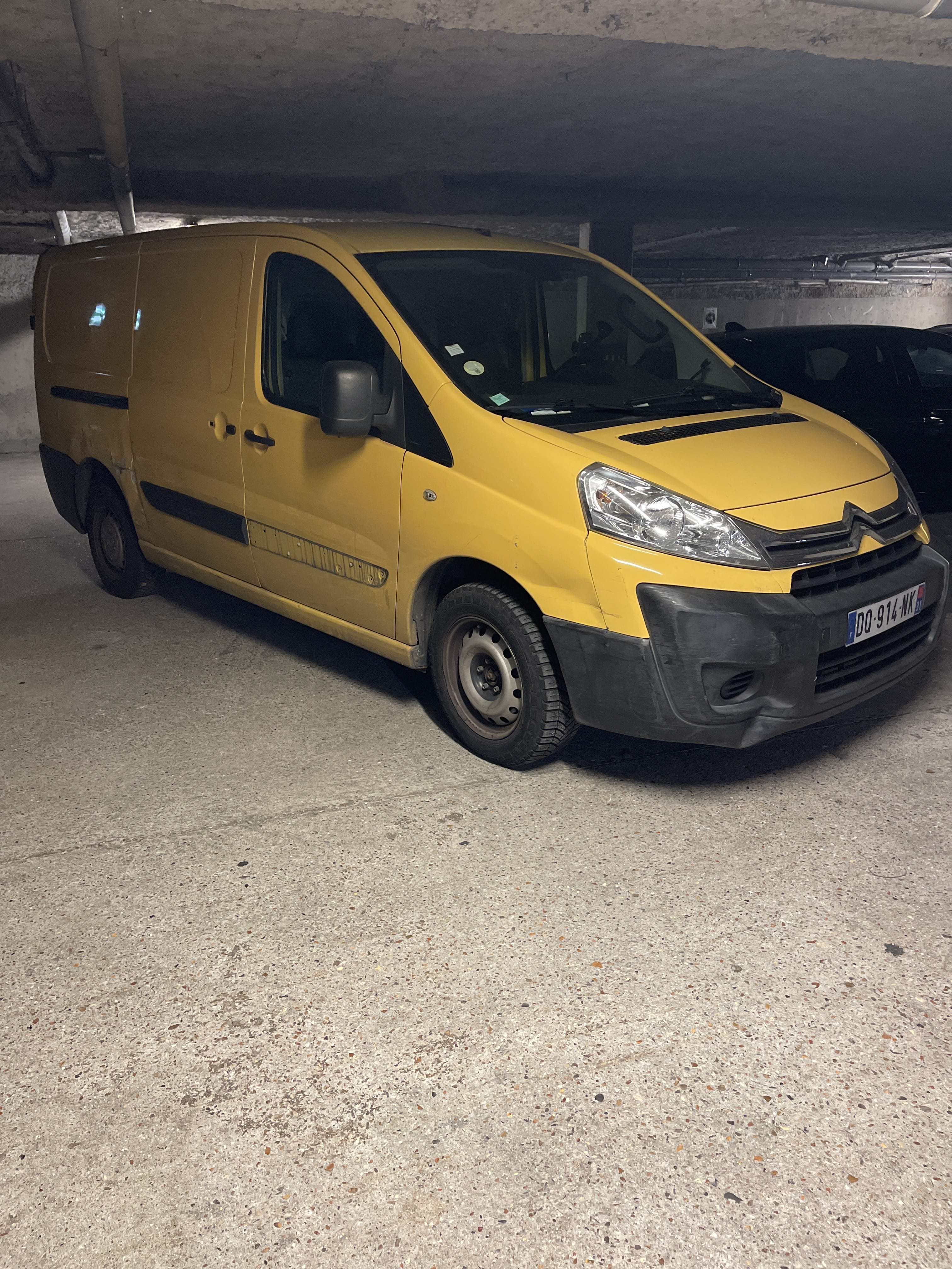 Citroen Jumpy avec Pneus neige