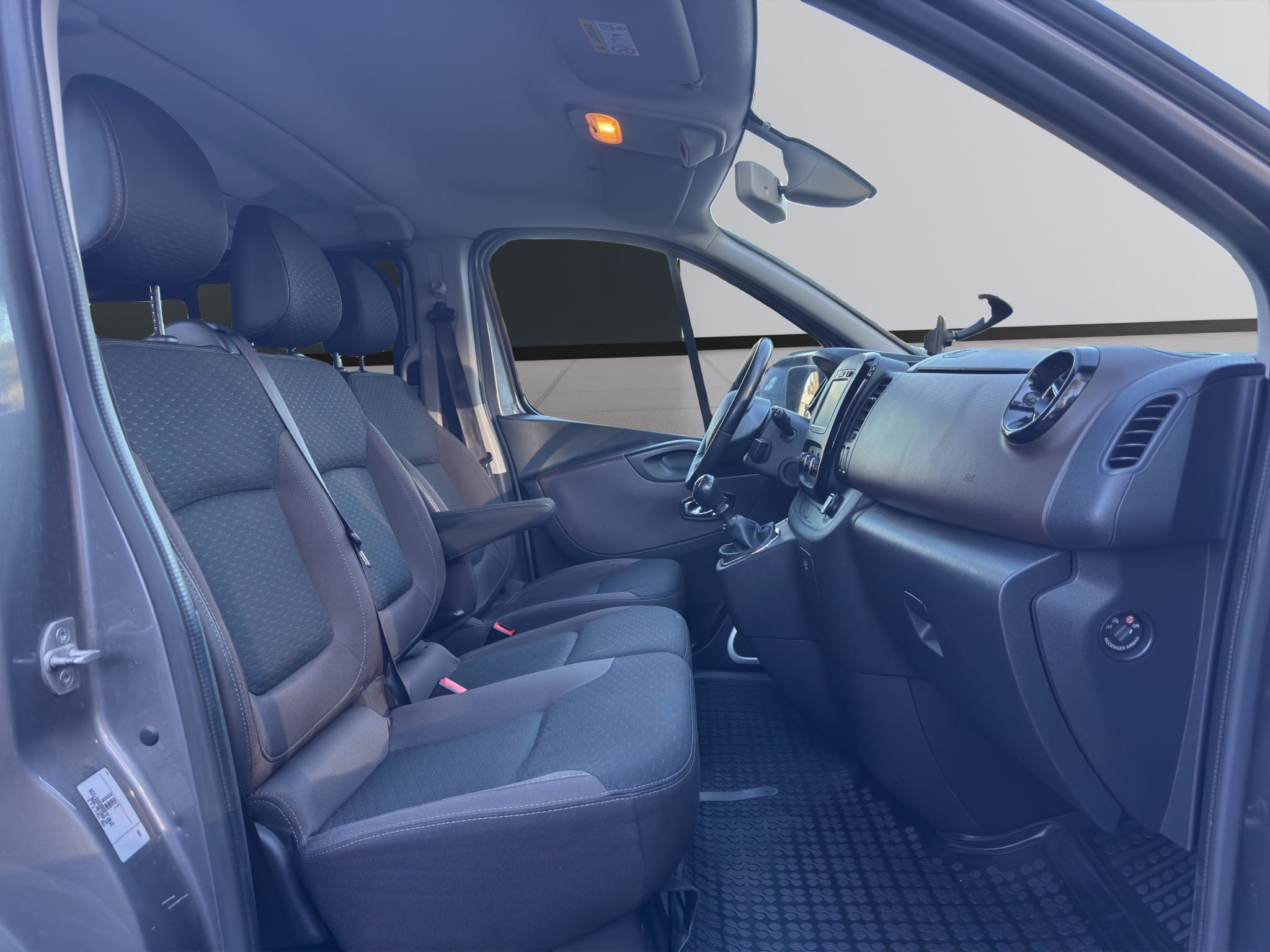 Renault Trafic with Baby seat