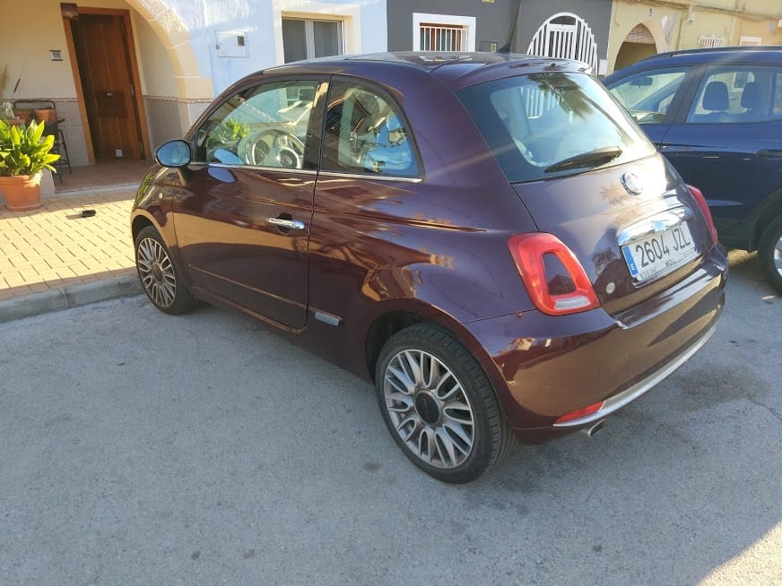 Fiat 500 C con Entrada de Audio/iPod
