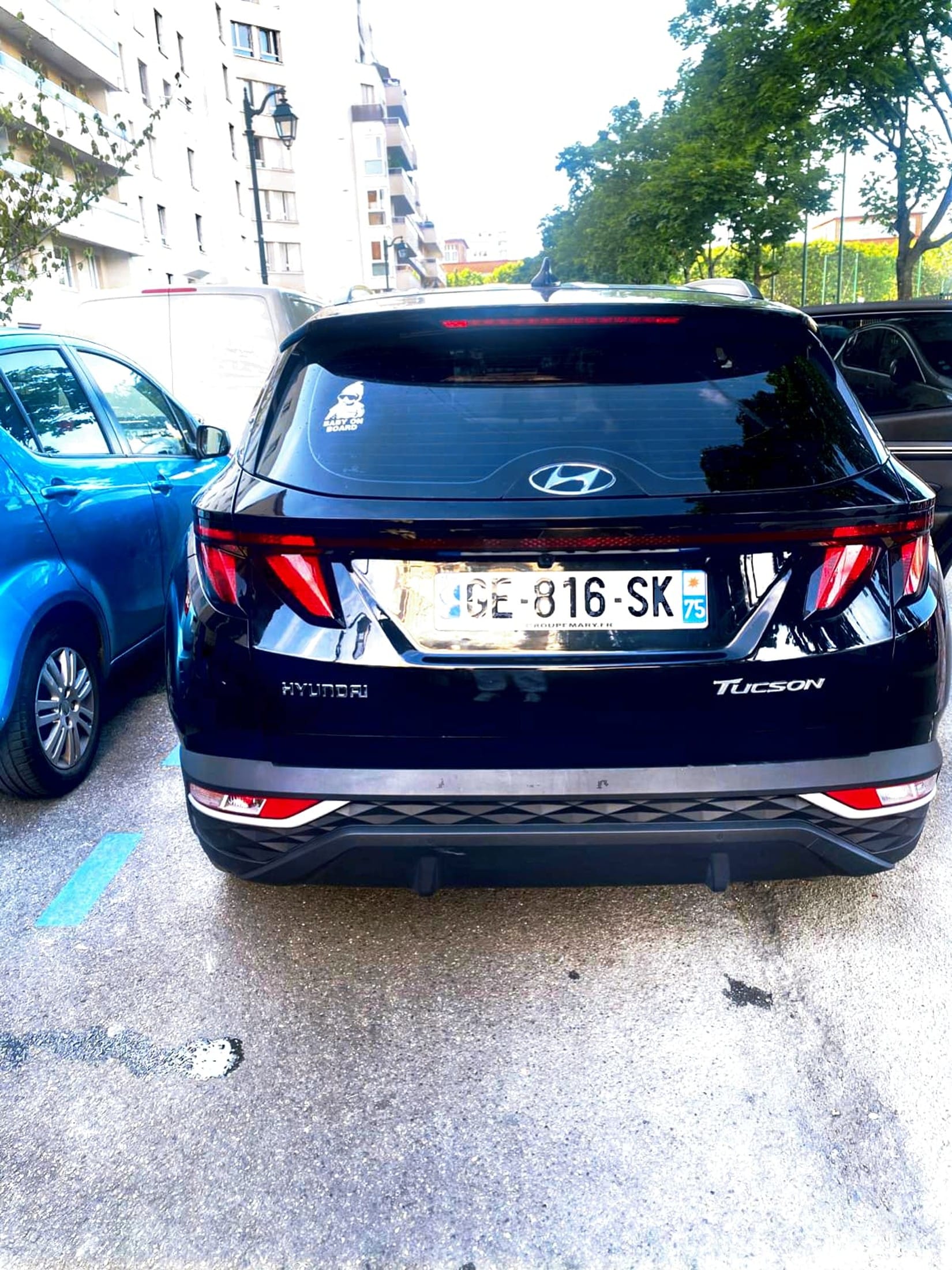 Hyundai Tucson avec GPS