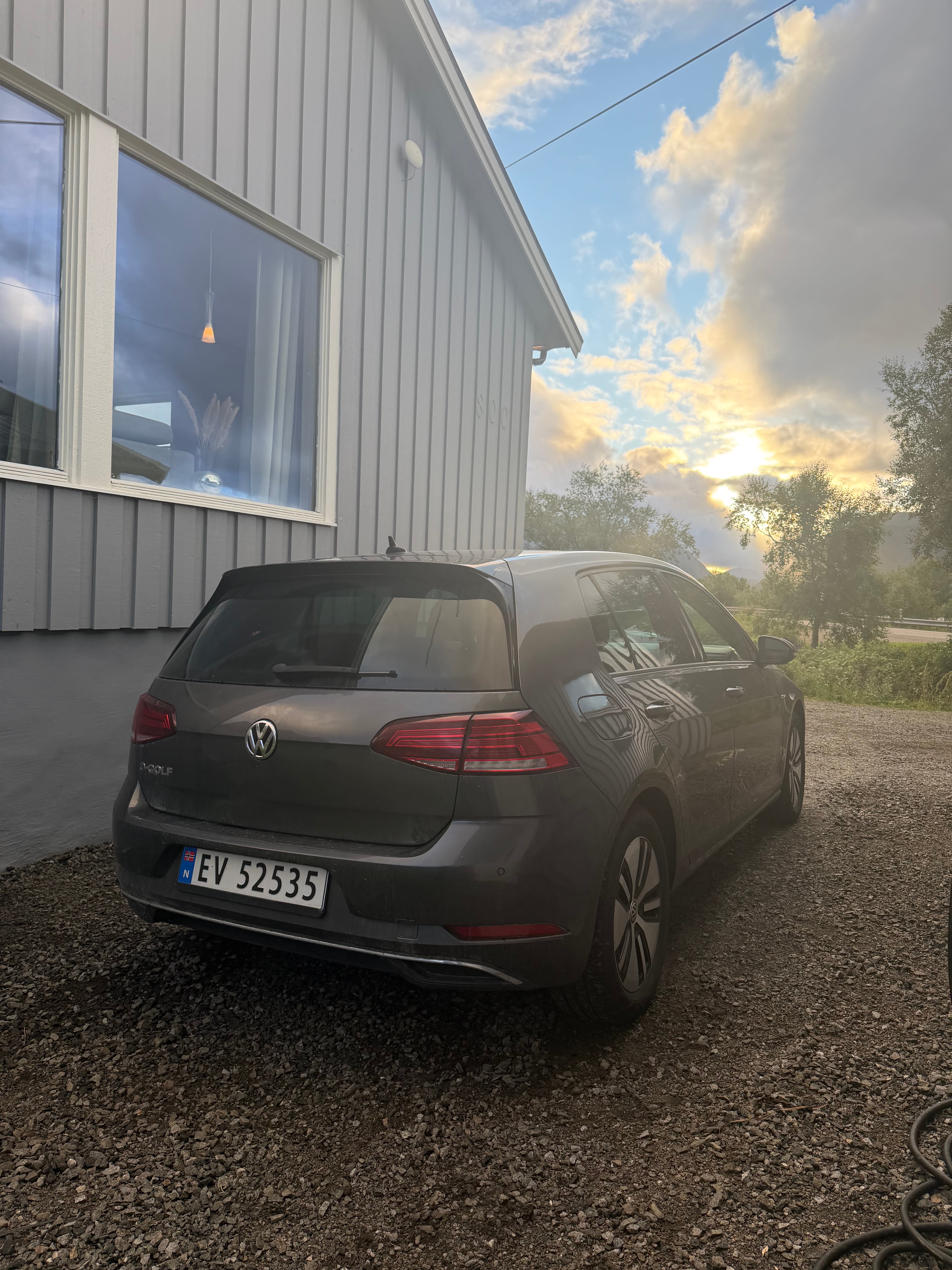 Volkswagen e-Golf med Ryggekamera