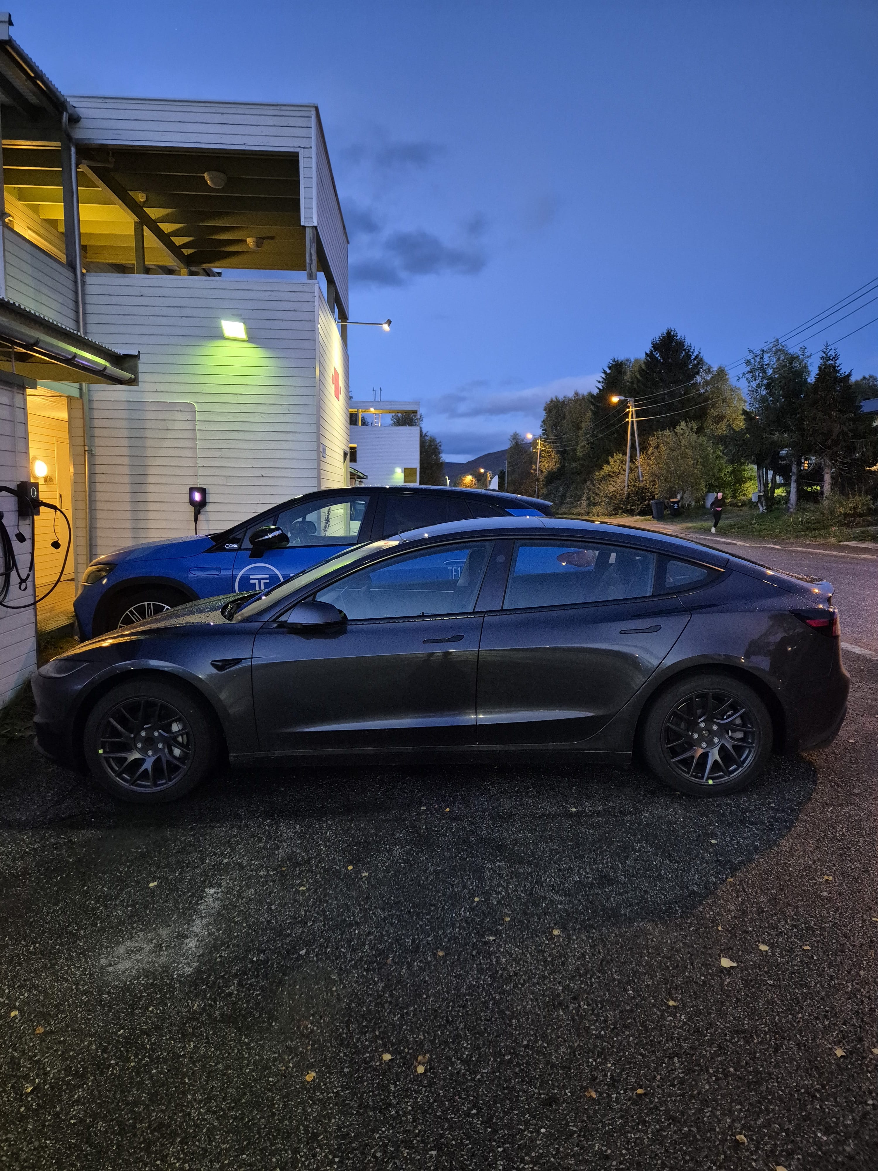 Tesla Model 3 met Airco