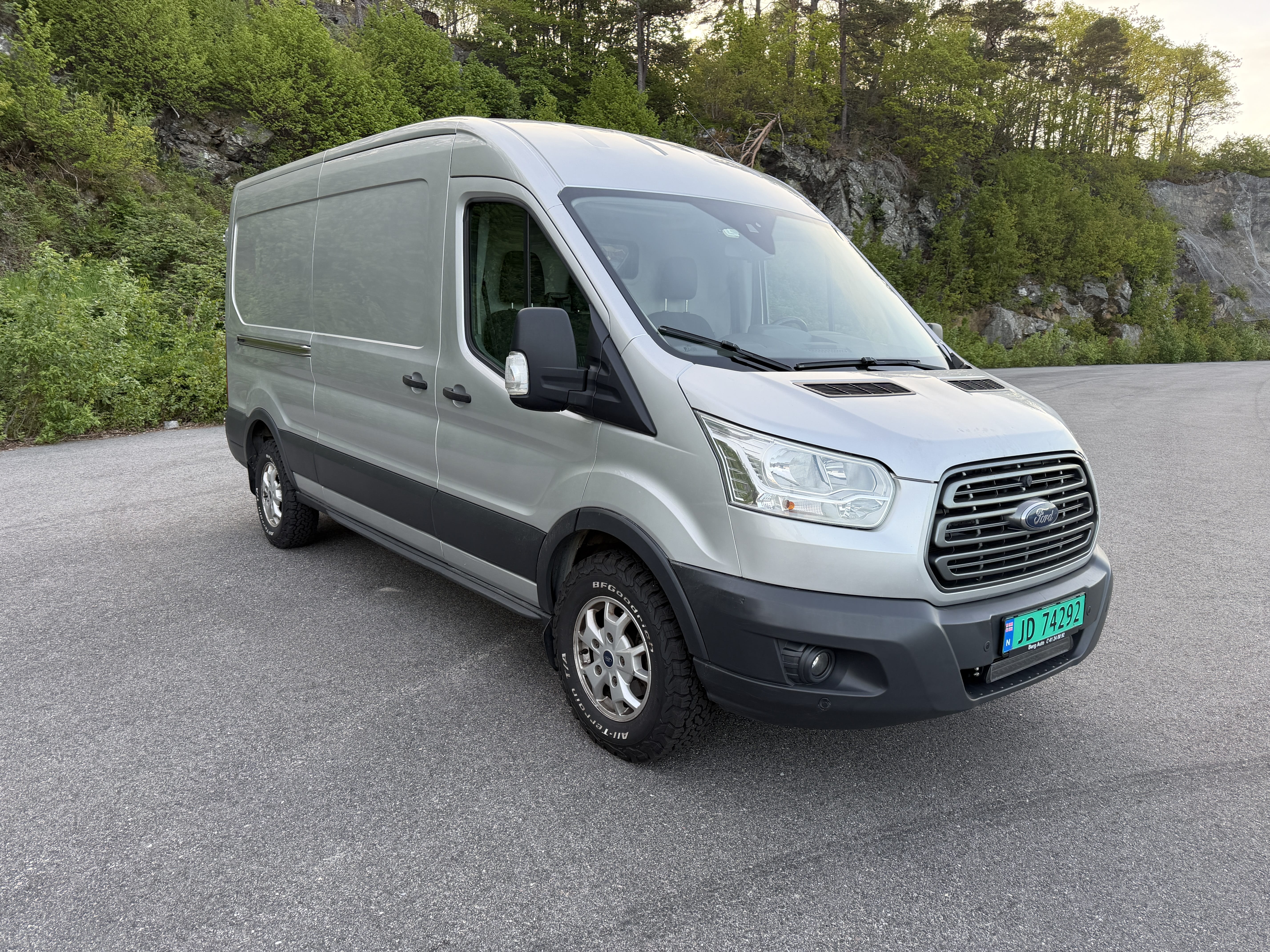 Ford Transit AWD 2.6m høyde 2800KG hengervekt, 2015, Diesel