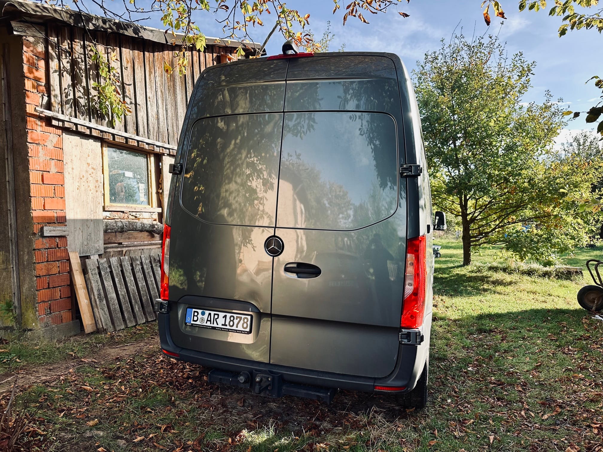 Mercedes-Benz Sprinter mit Navigationsgerät