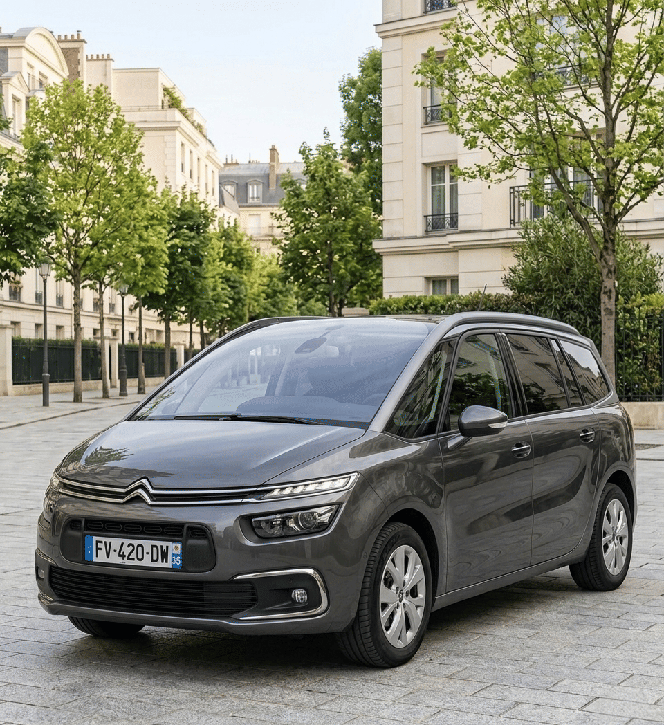 Citroen C4 Grand Spacetourer, 2020, Diesel, automatique, 7 places