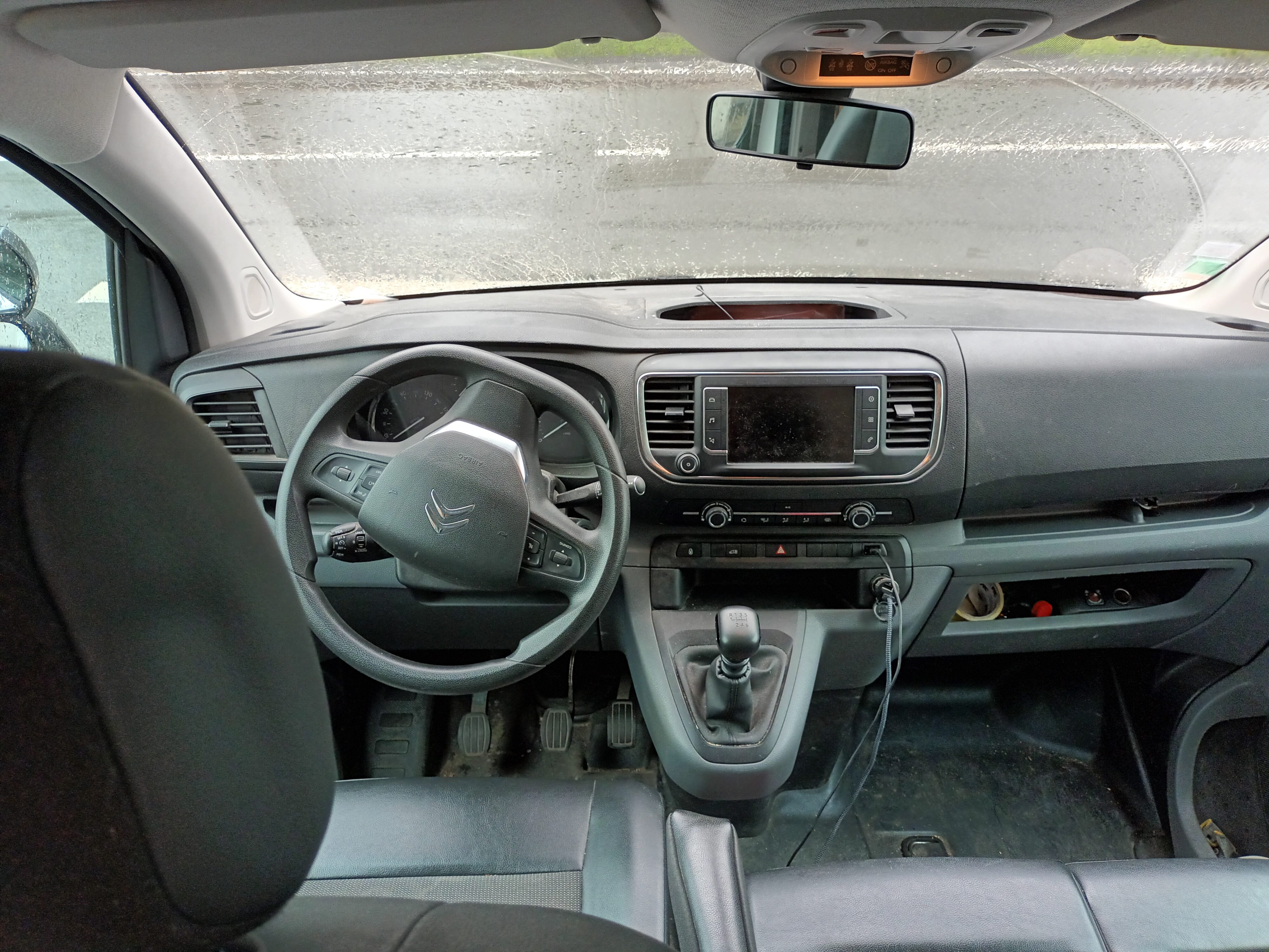 Citroen Jumpy avec Porte-vélos