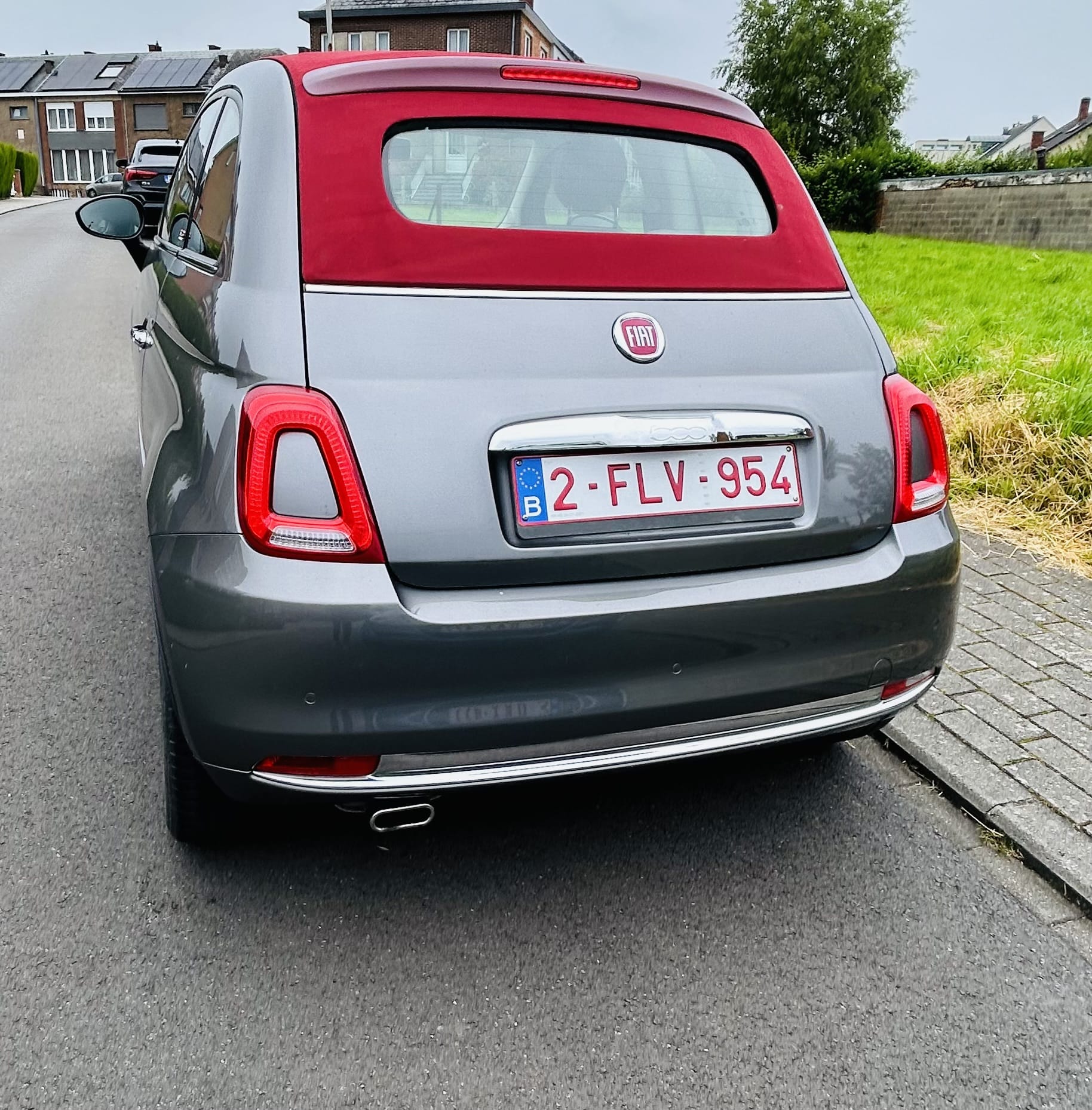 Fiat 500 C avec GPS