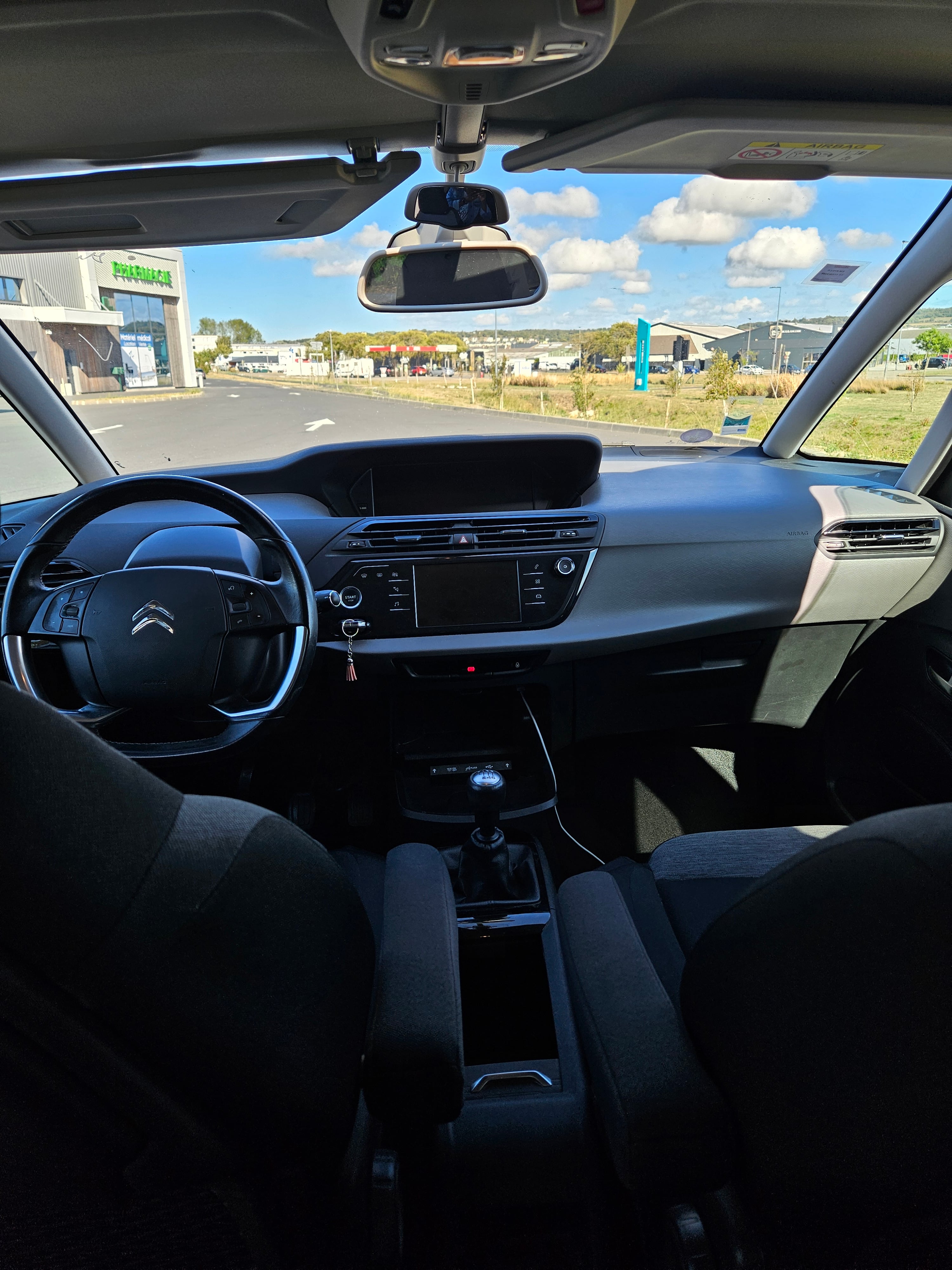 Citroen C4 Picasso avec Caméra de recul