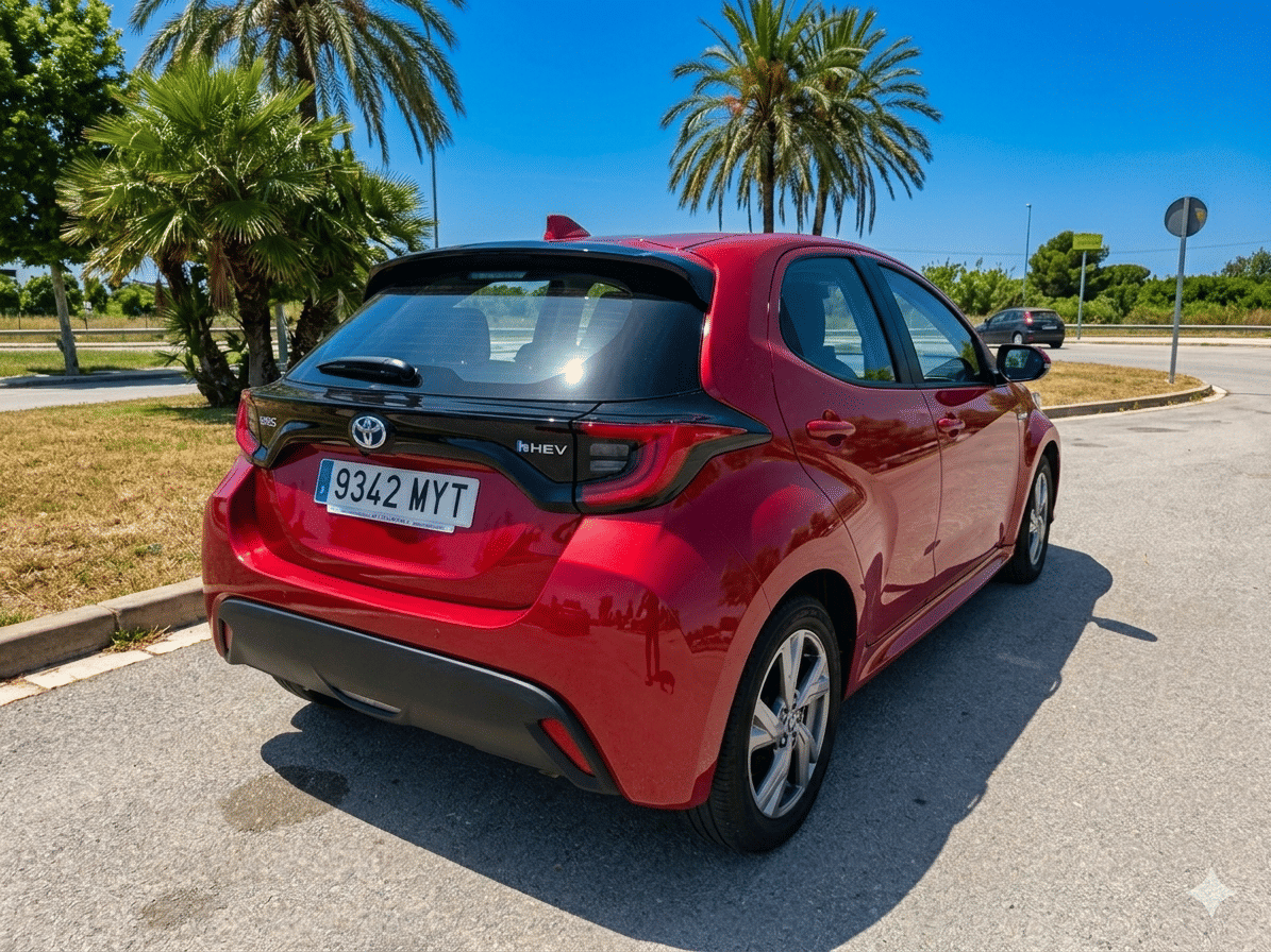 Toyota Yaris Híbrido con Cámara de marcha atrás