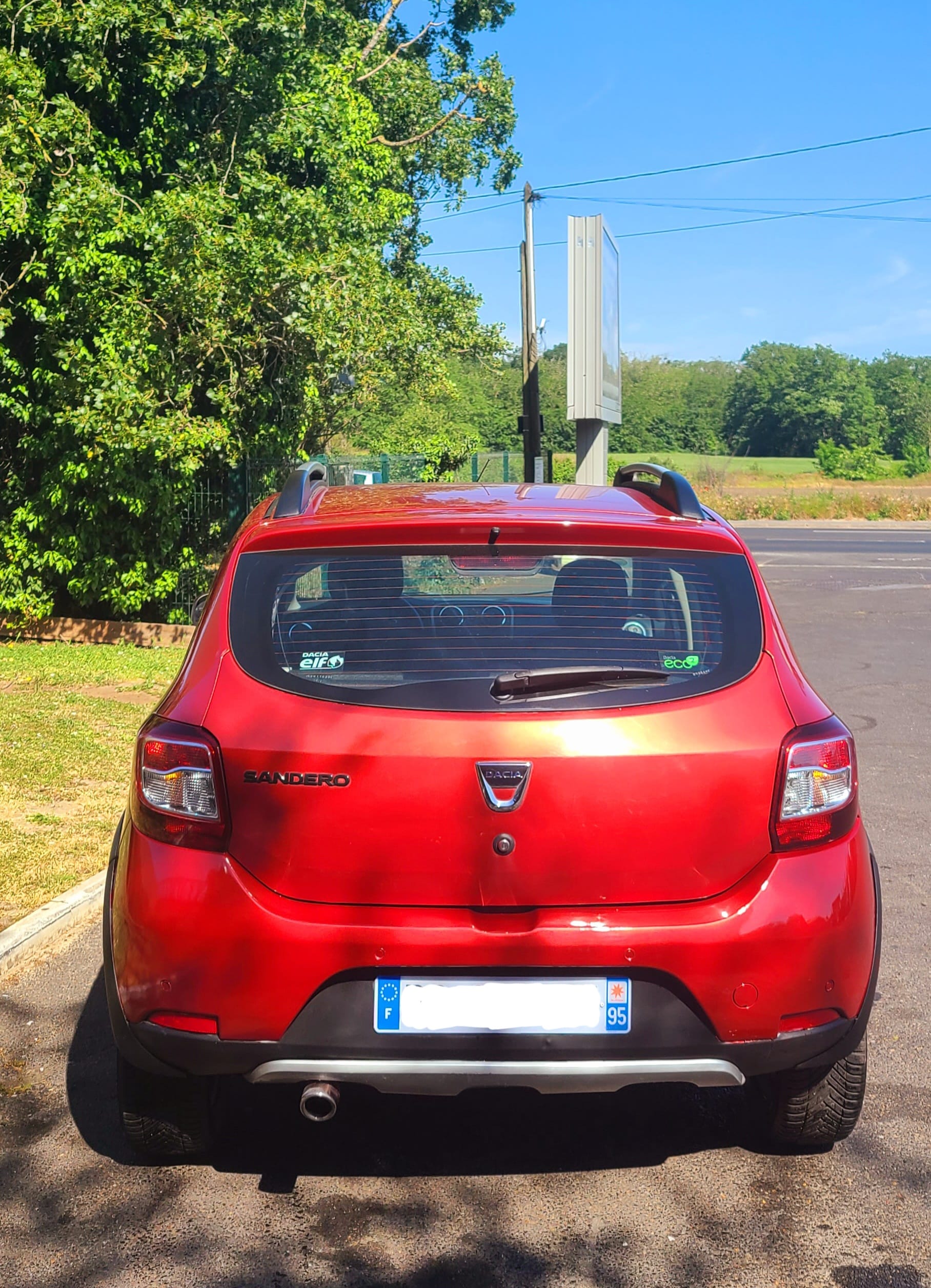 Dacia Sandero Stepway avec Siège bébé