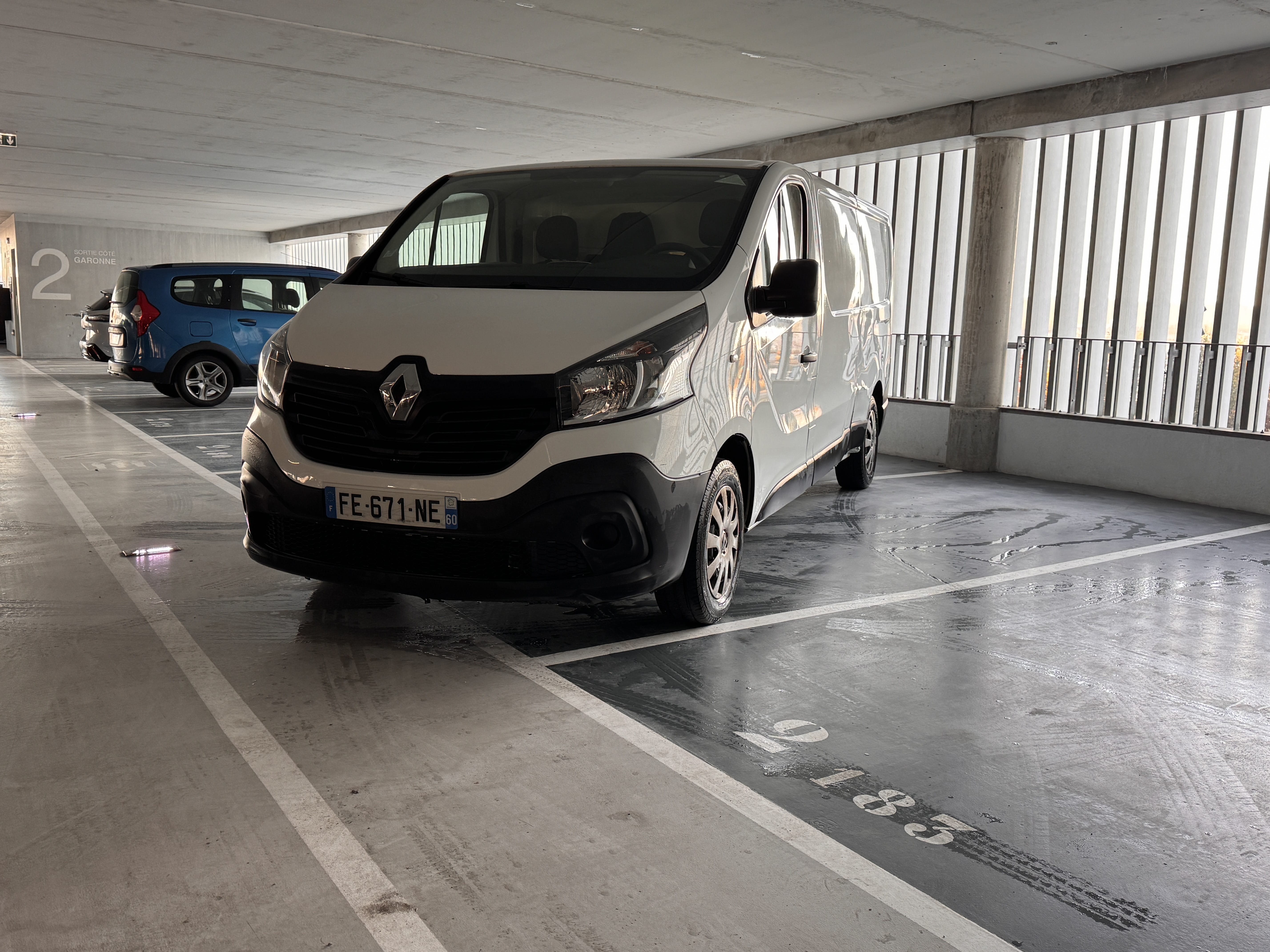 Renault Trafic  à louer en version rallongée Quartier Gare – Idéal pour déménagements & transports !, 2019, Diesel