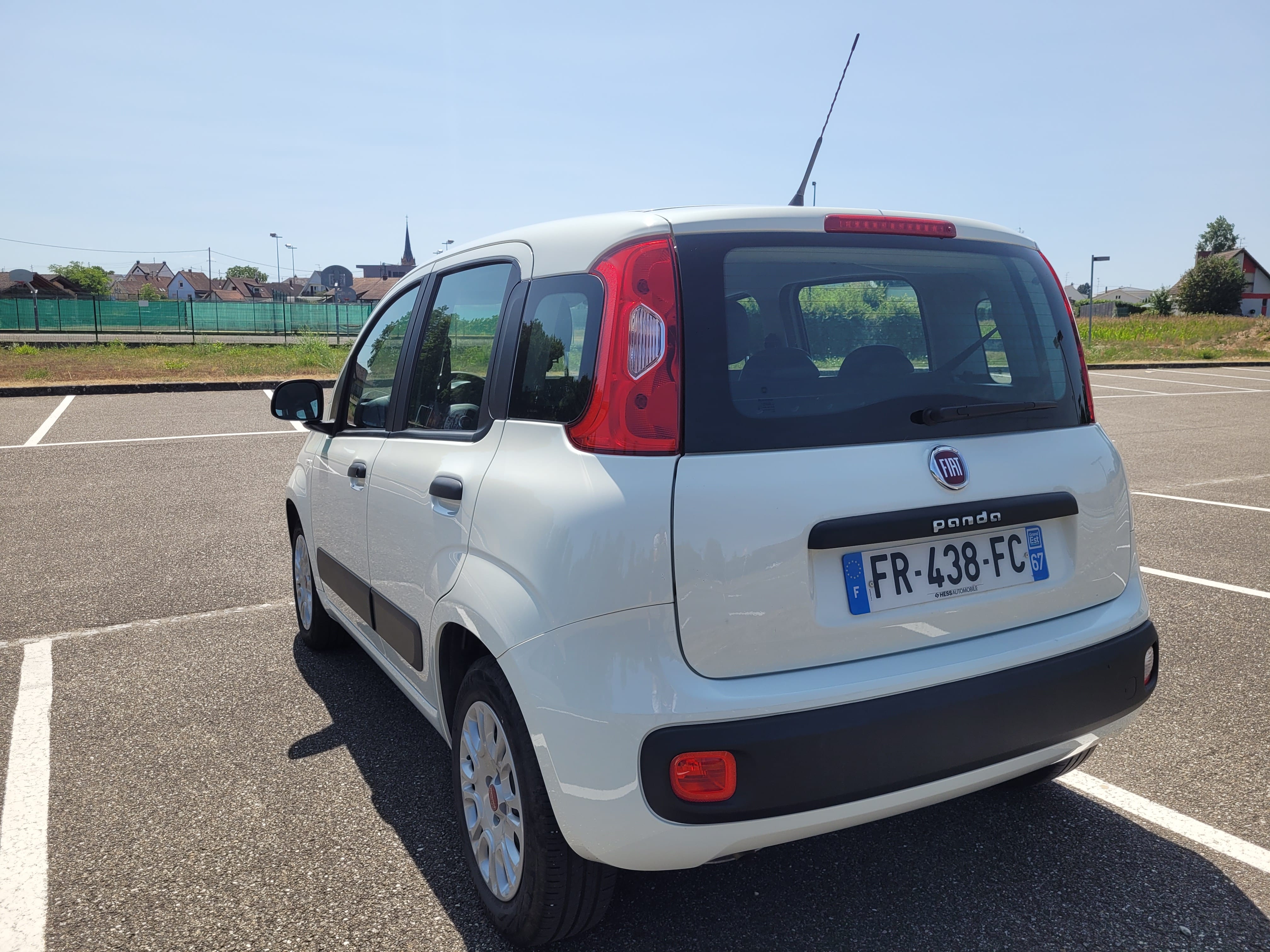 Fiat Panda avec Autoradio