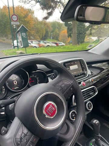 Fiat 500 X avec Audio Bluetooth