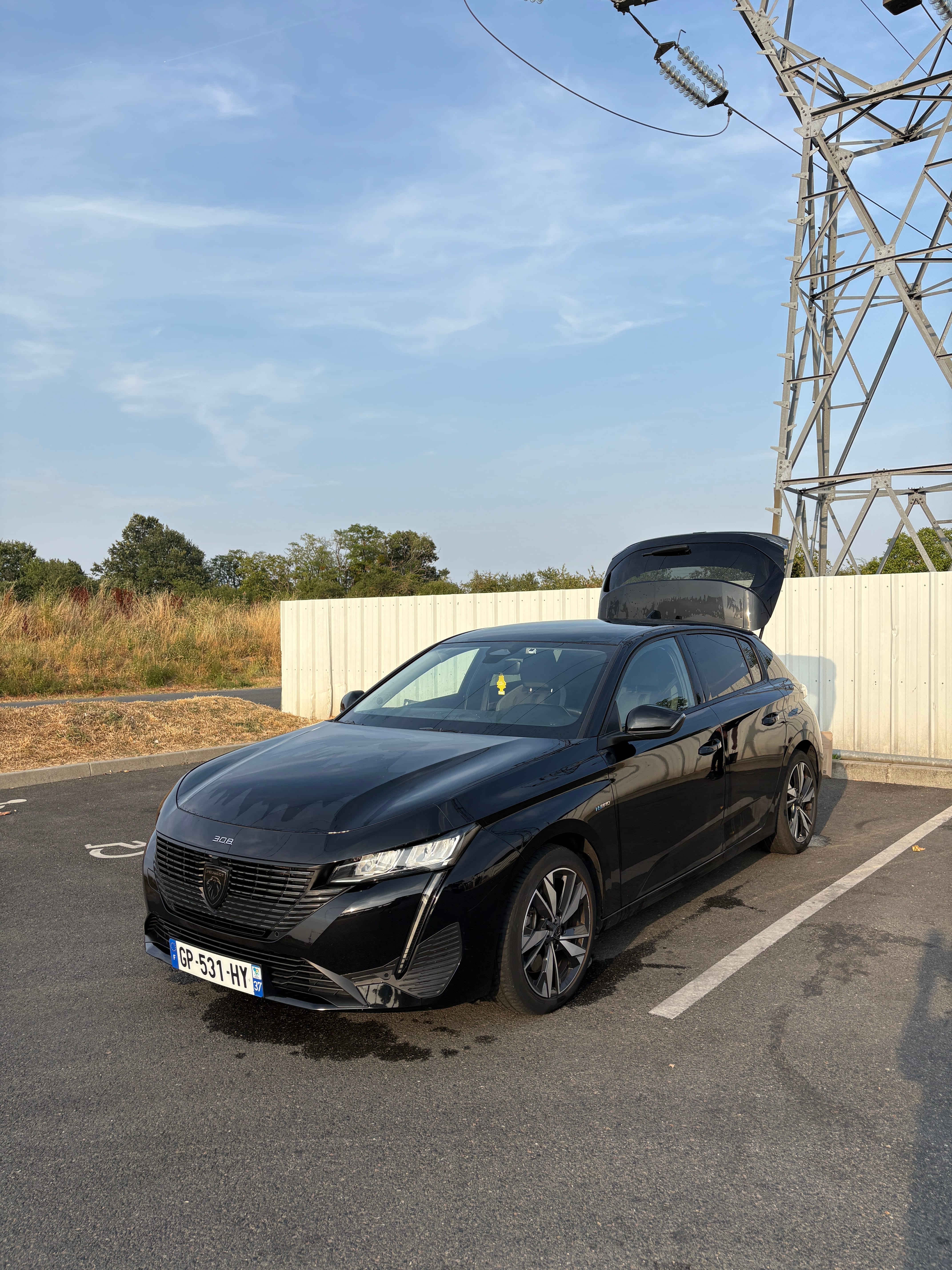 Peugeot 308, 2023, Essence 95 / Électrique (hybride), automatique