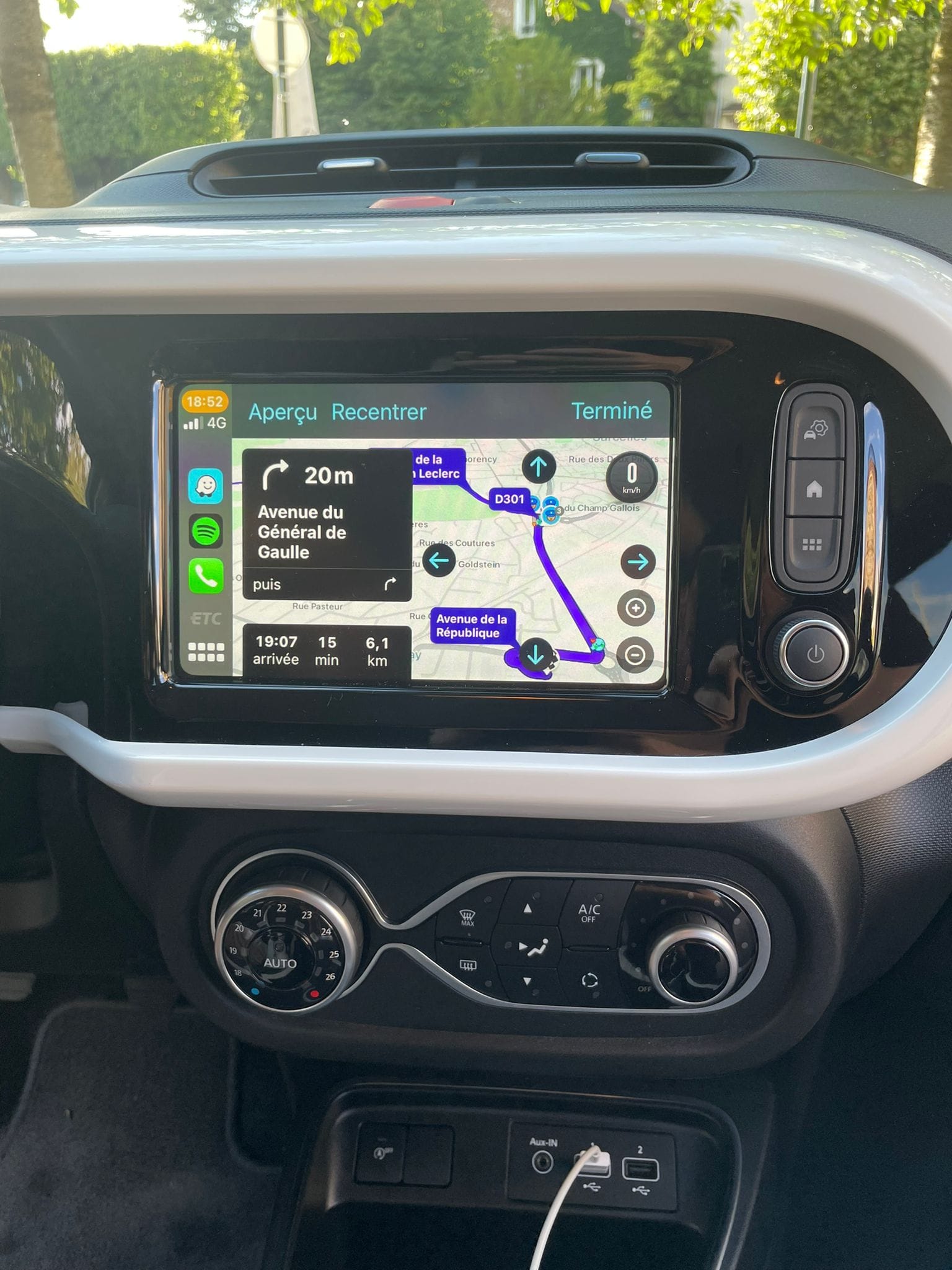 Renault Twingo avec Audio Bluetooth