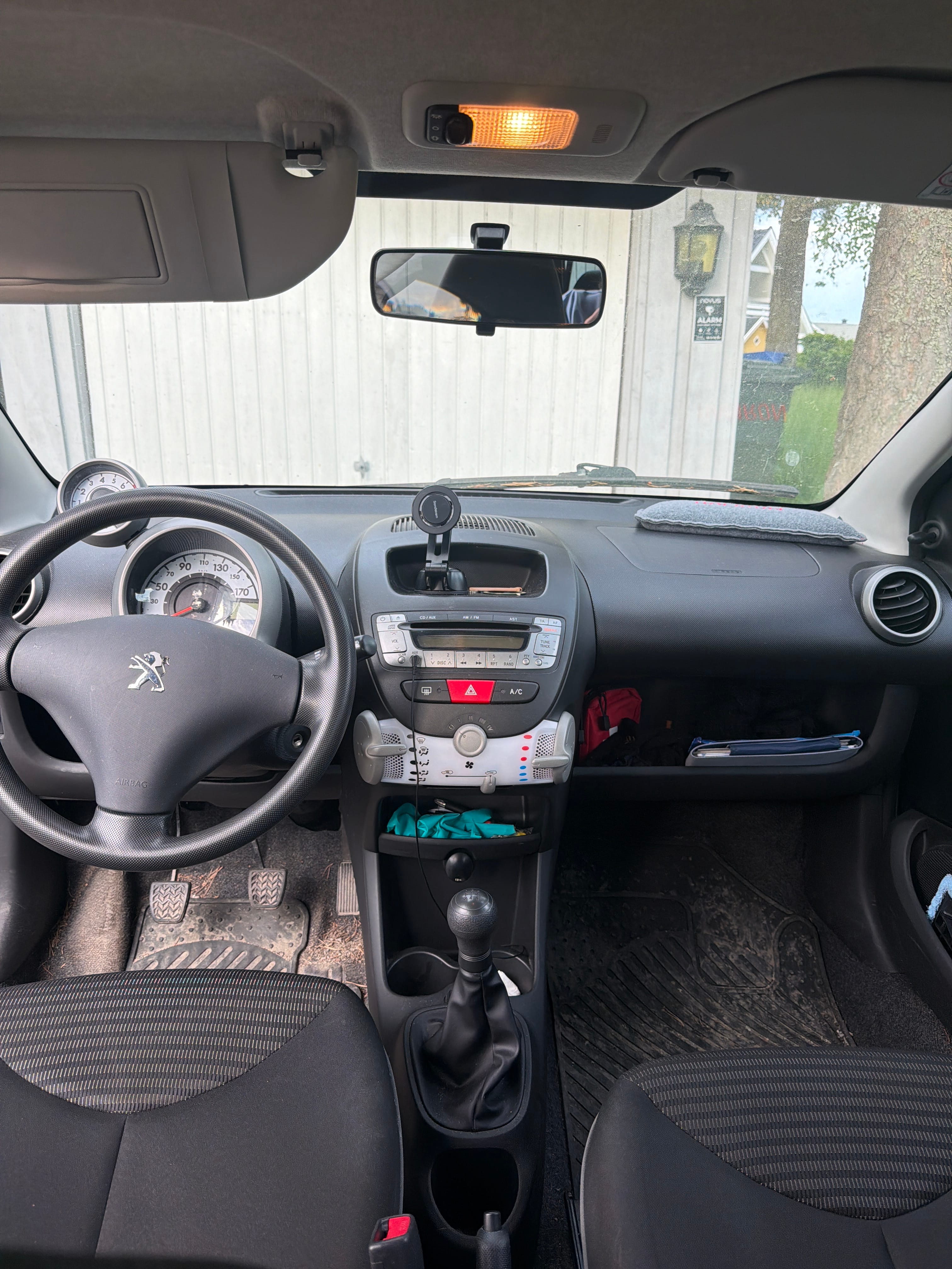 Peugeot 107 med Vinterdekk