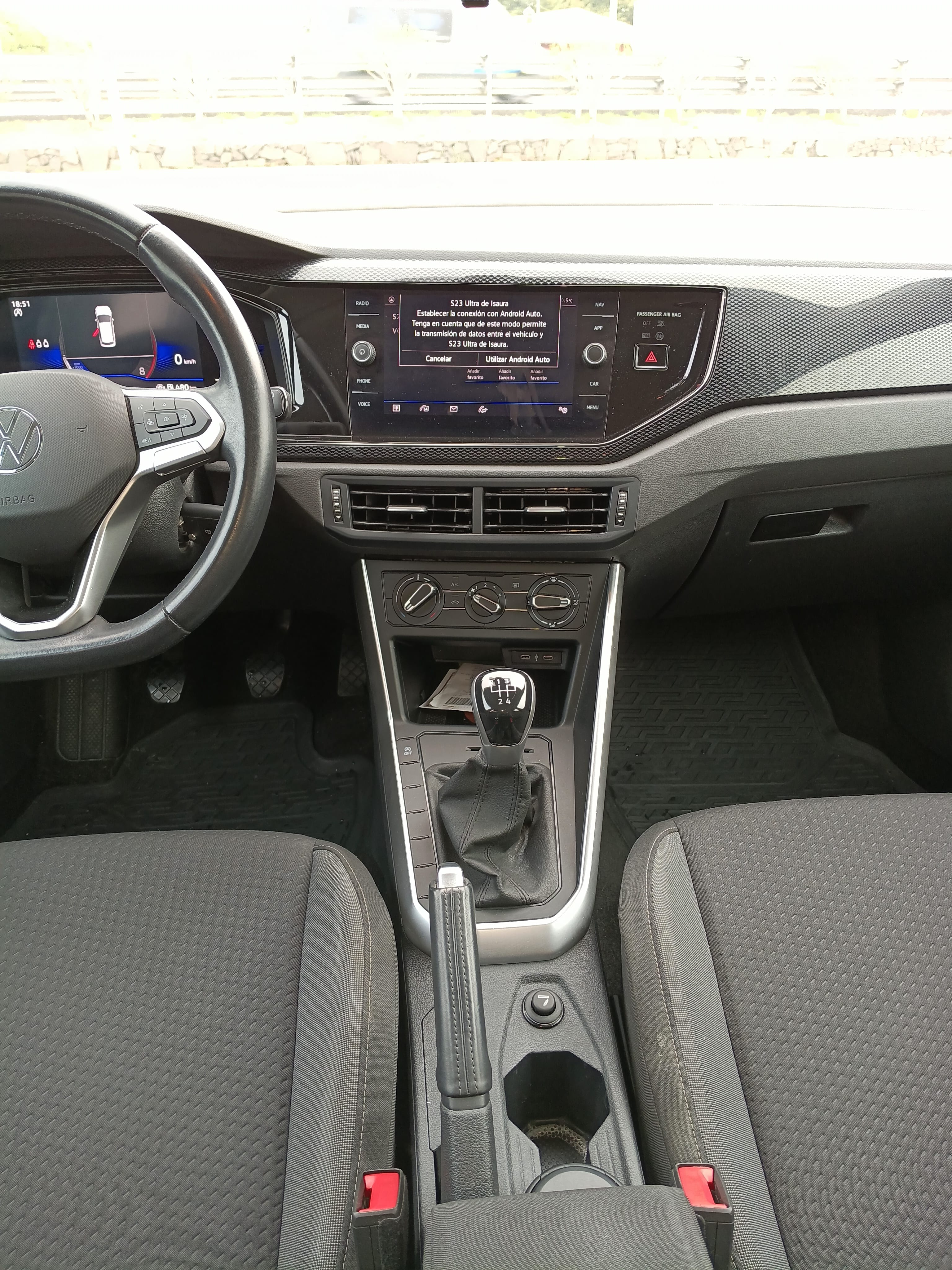 Volkswagen Polo con Dashcam